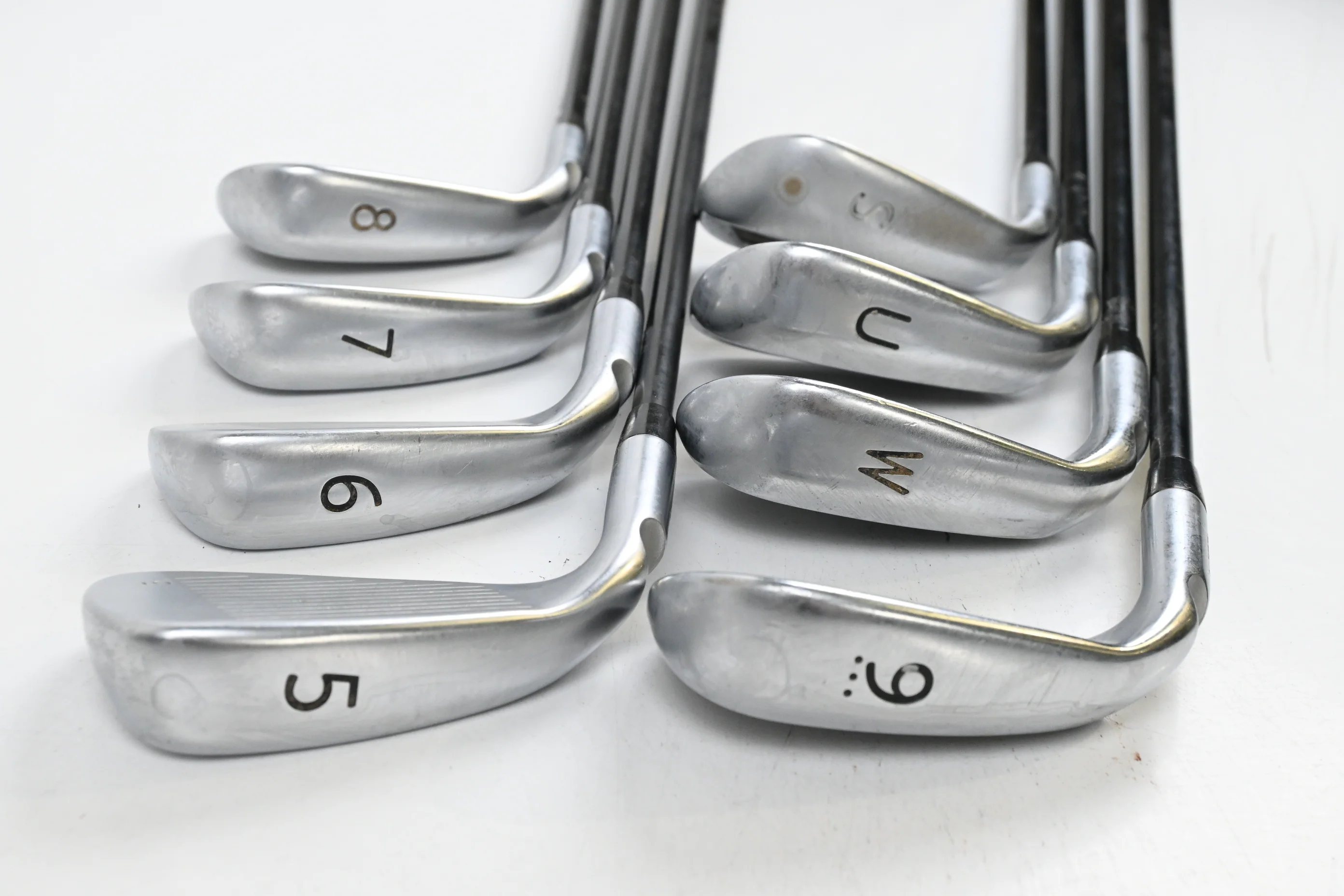 Ping G400 Irons / 5-PW+GW+SW / Black Dot / Senior Flex Alta CB Shafts - Image 4