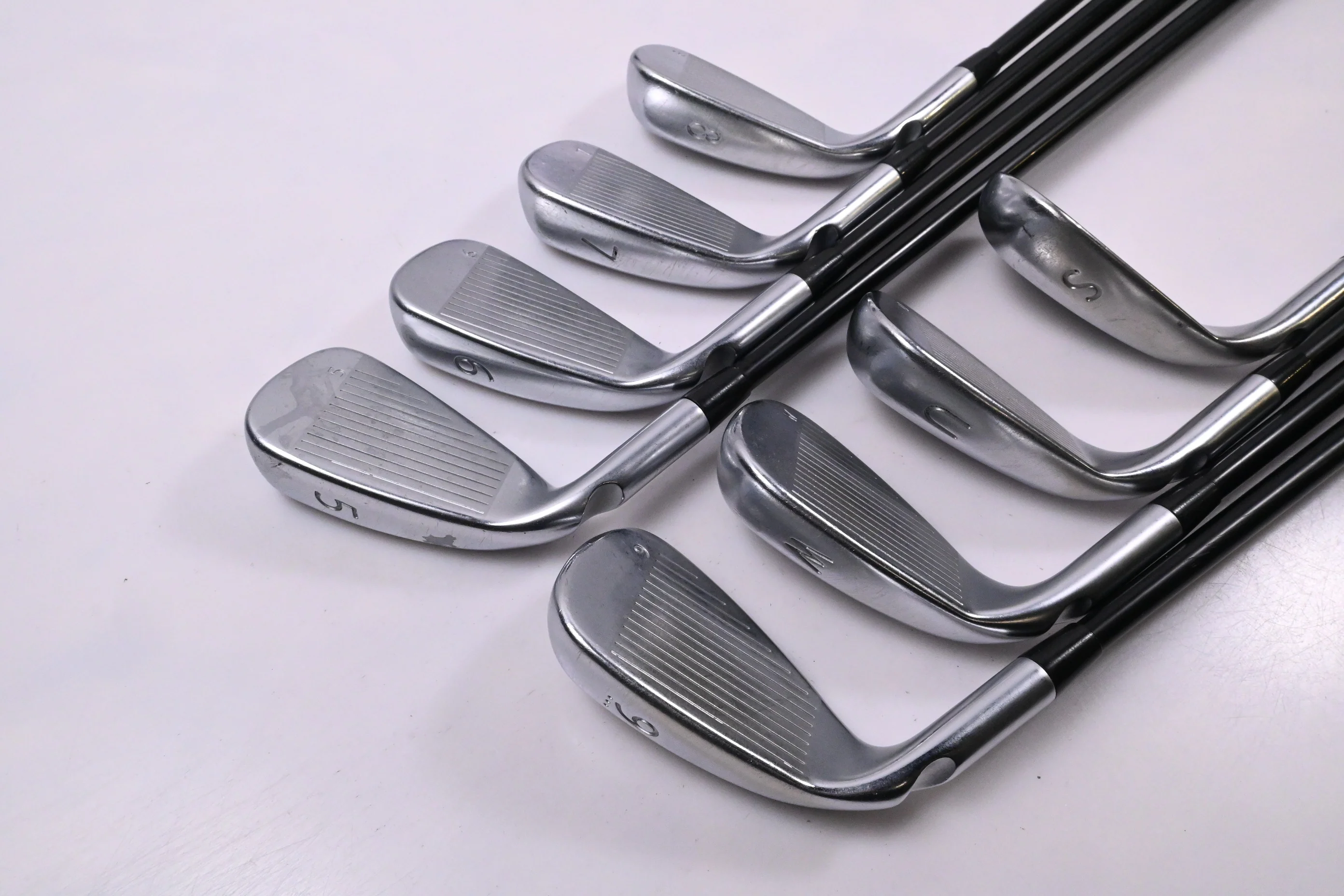 Ping G400 Irons / 5-PW+GW+SW / Black Dot / Regular Flex Ping Alta CB Shafts - Image 4