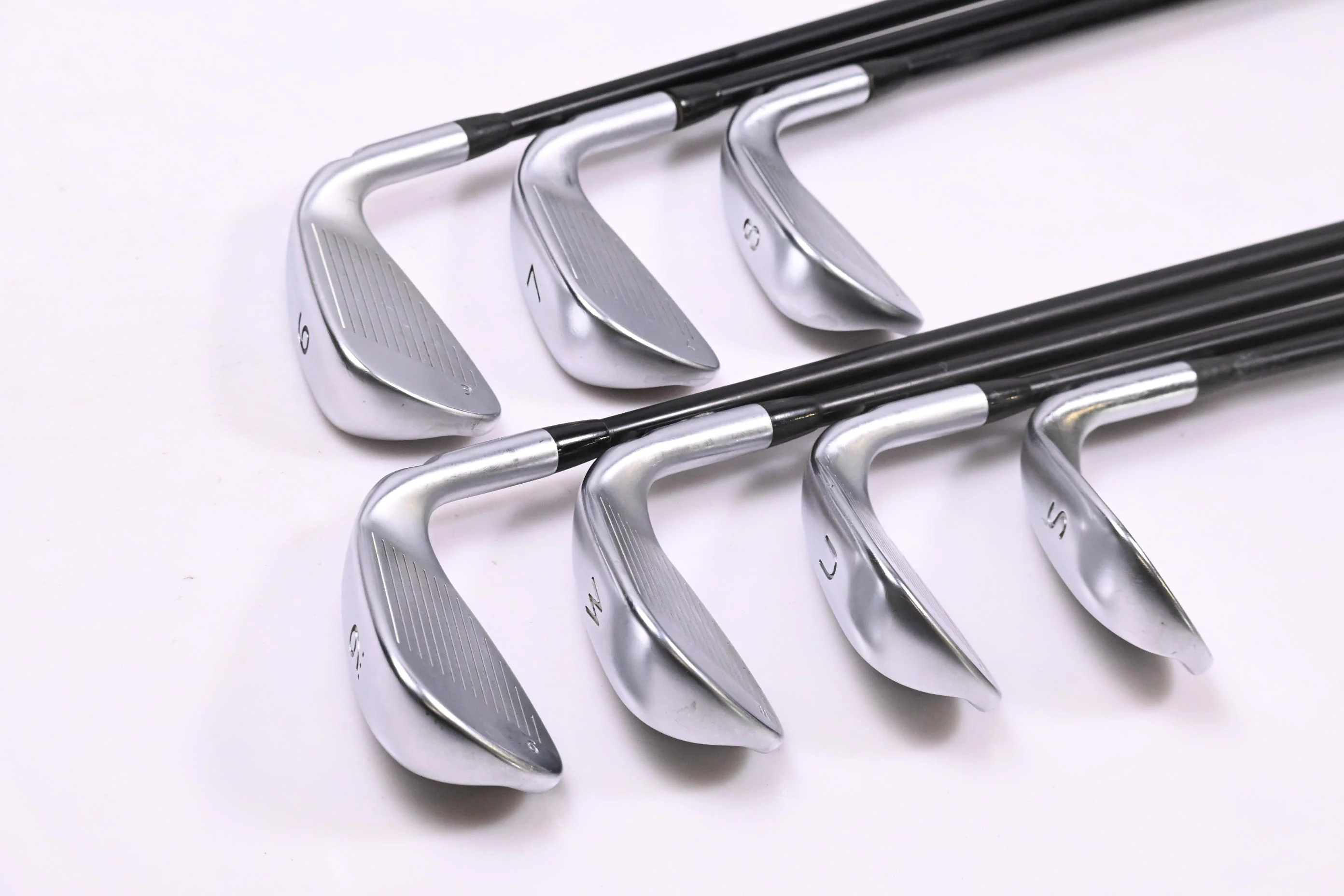 Left Hand Ping G400 Irons / 6-PW+GW+SW / Blue Dot / Regular Flex Ping Alta CB - Image 4