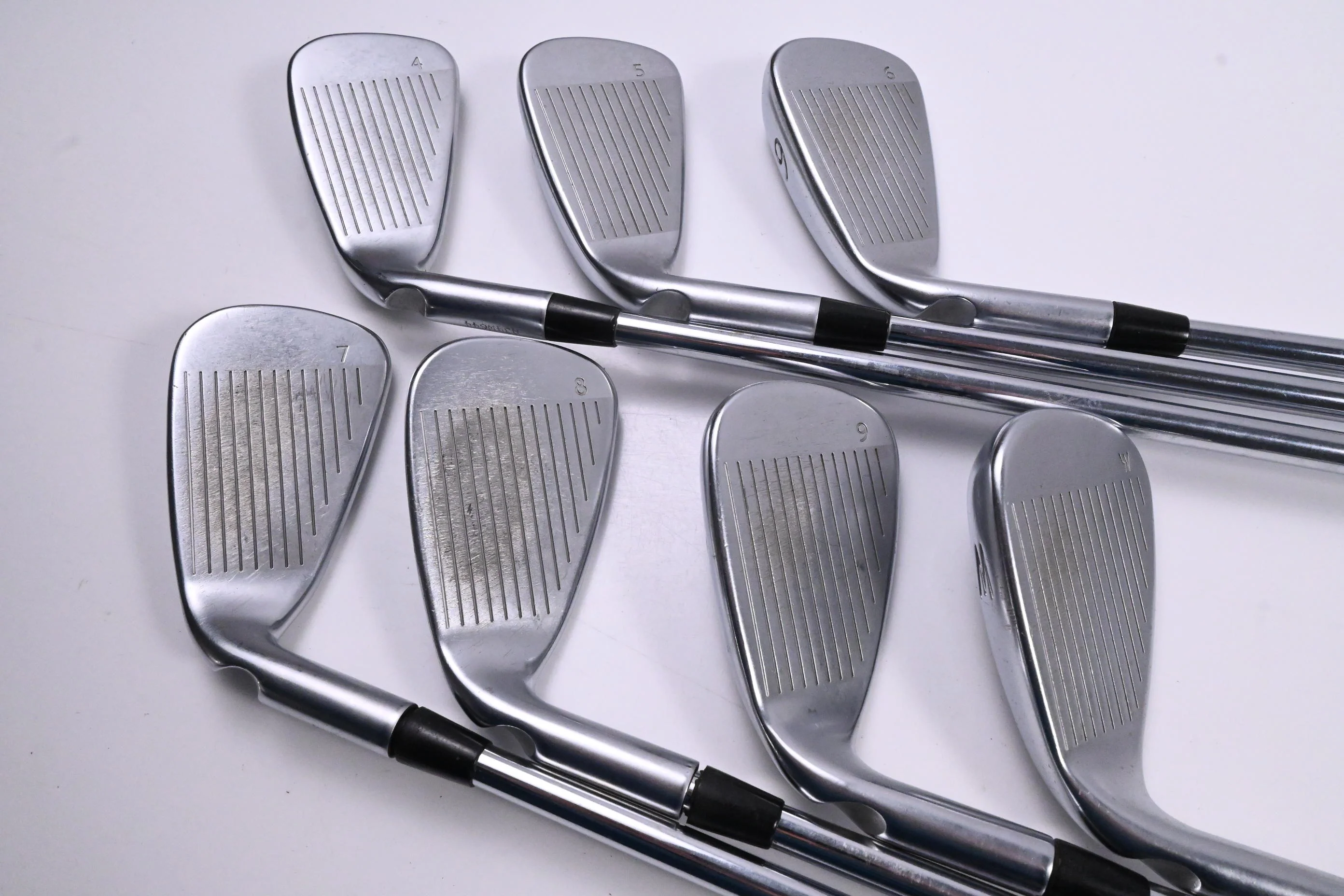 Ping G400 Irons / 4-PW / Orange Dot / Regular Flex Ping AWT 2.0 Shafts - Image 3