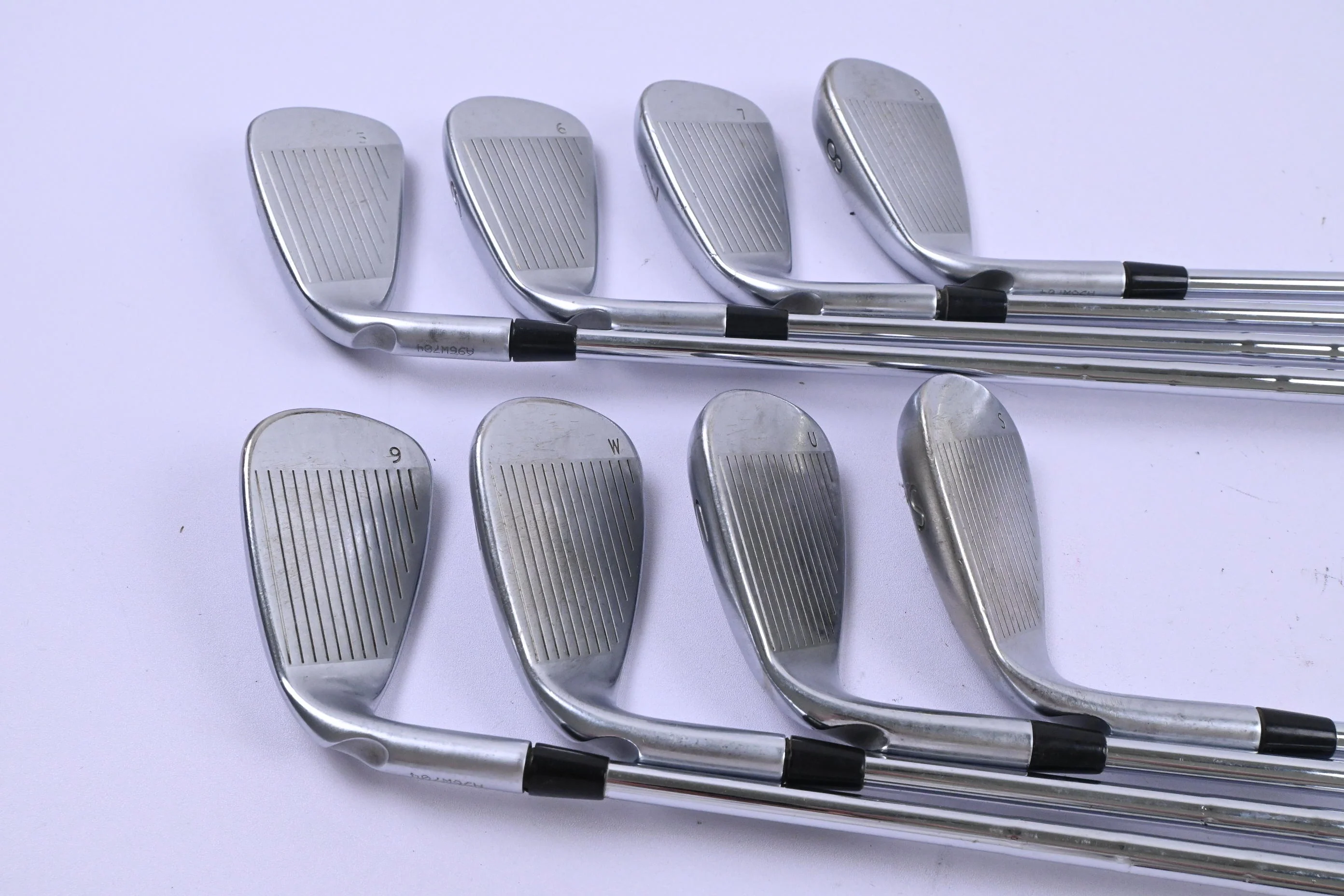 Ping G400 Irons / 5-PW+GW+SW / White Dot / Stiff Flex Ping CFS Shafts - Image 3