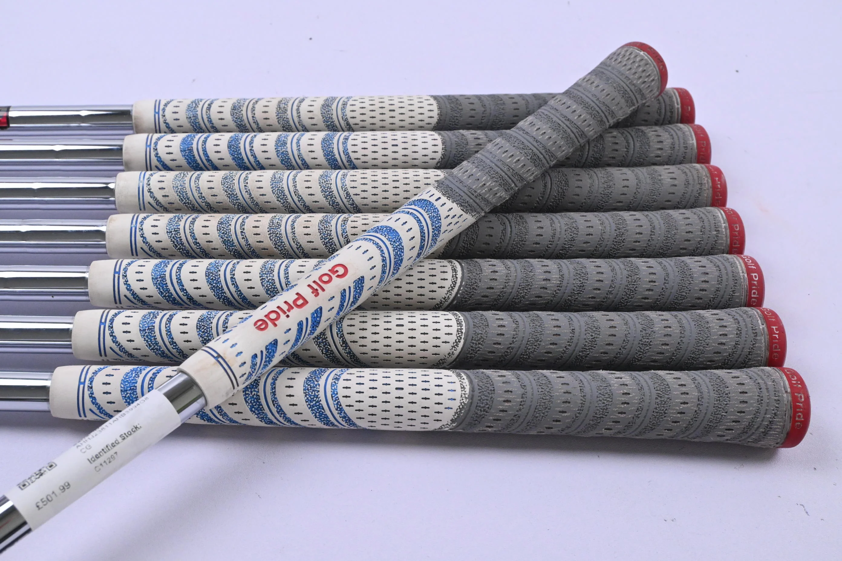 Ping G400 Irons / 5-PW+GW+SW / White Dot / Stiff Flex Ping CFS Shafts - Image 7