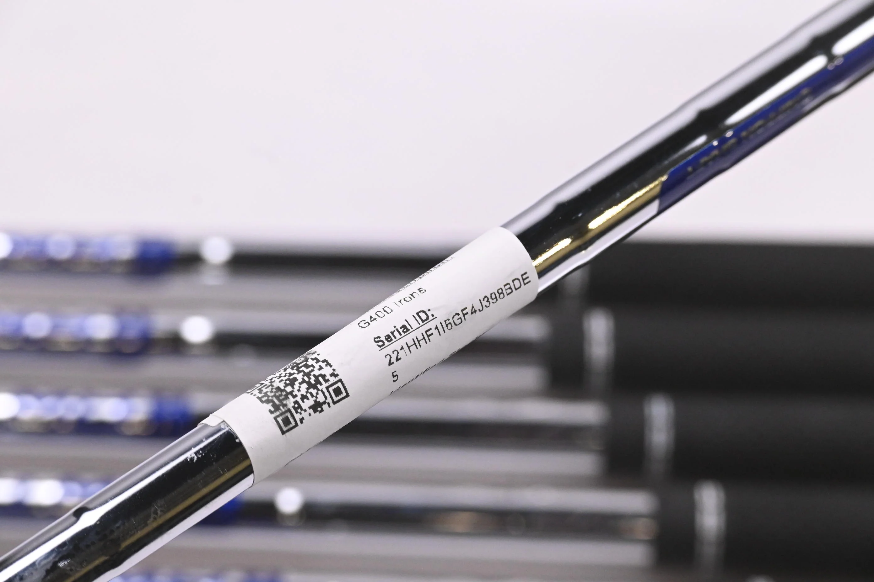 Ping G400 Irons / 5-PW+SW / Black Dot / Stiff Flex Ping AWT 2.0 Shafts - Image 6