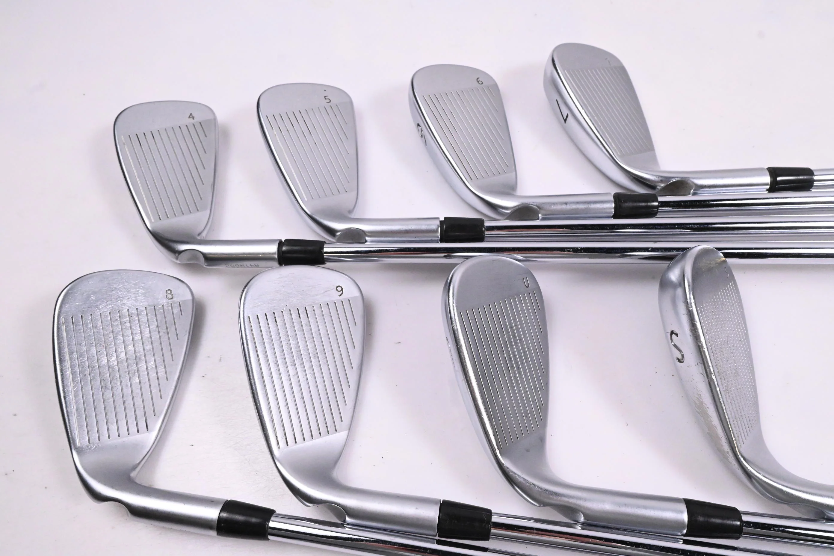 Ping G400 Irons / 4-9i+GW+SW / Silver Dot / Regular Flex Ping AWT 2.0 Shafts - Image 4