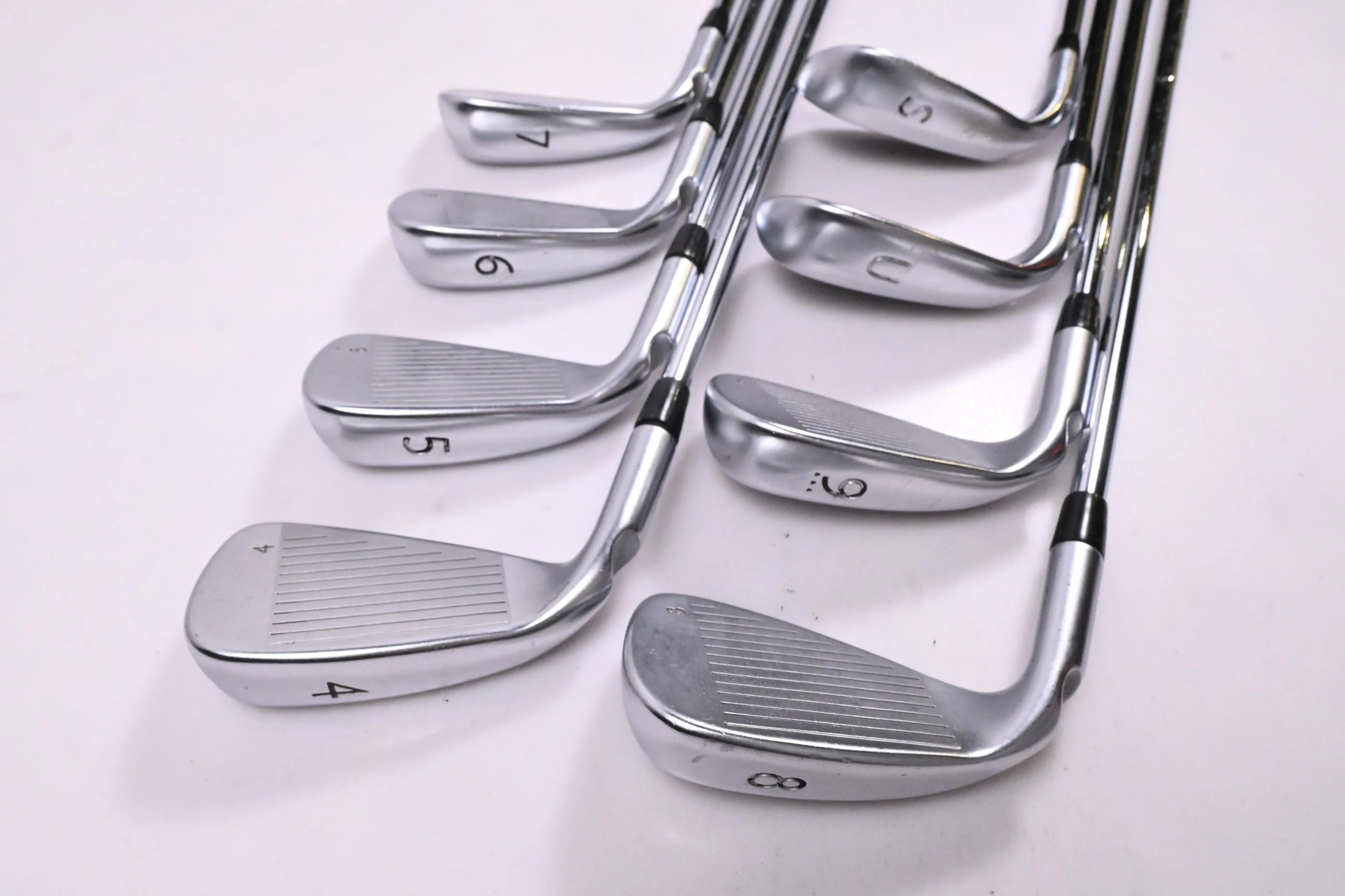 Ping G400 Irons / 4-9i+GW+SW / Silver Dot / Regular Flex Ping AWT 2.0 Shafts - Image 5