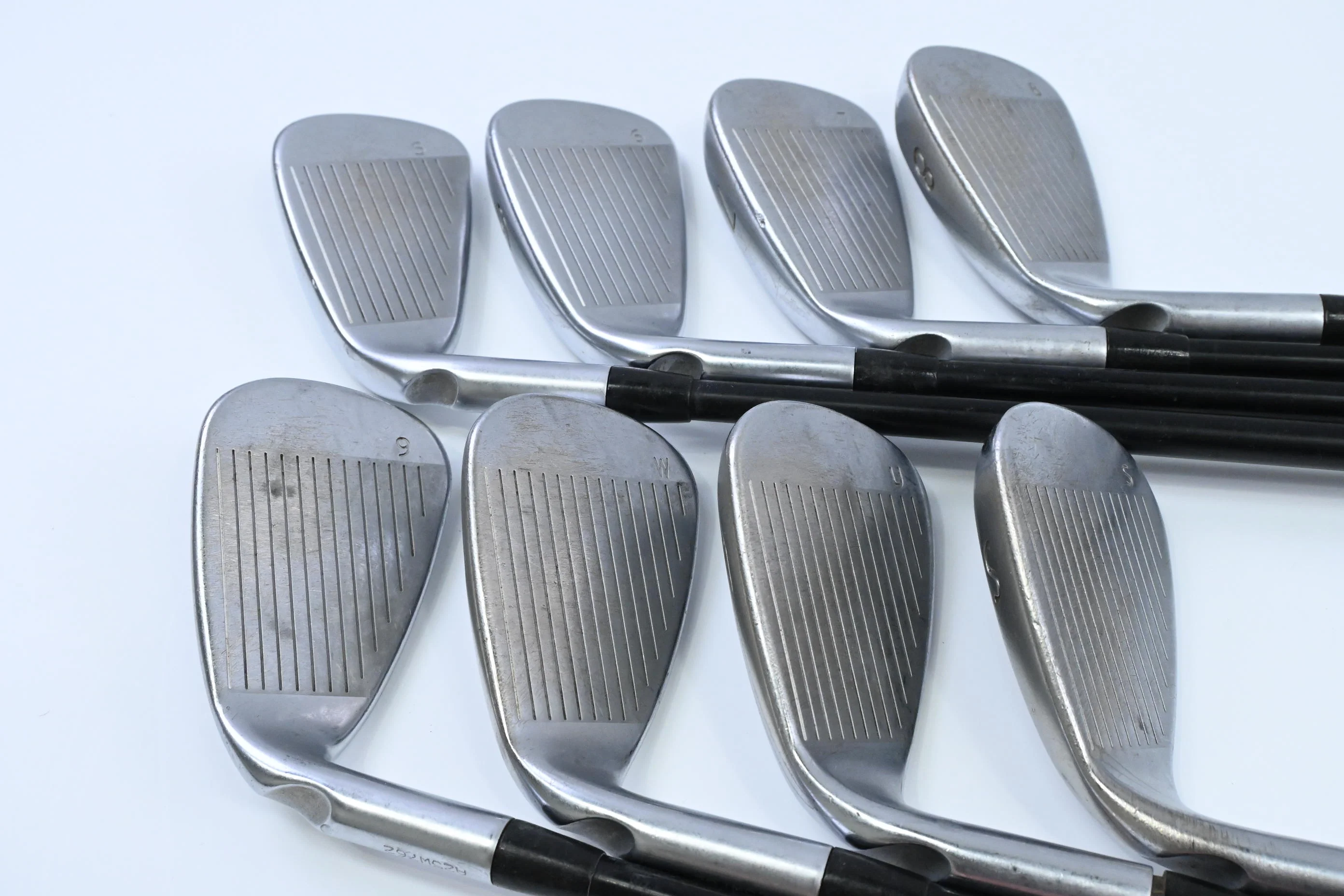 Ping G400 Irons / 5-PW+UW+SW / Black Dot / Regular Flex Ping Alta CB AWT Shaft - Image 3