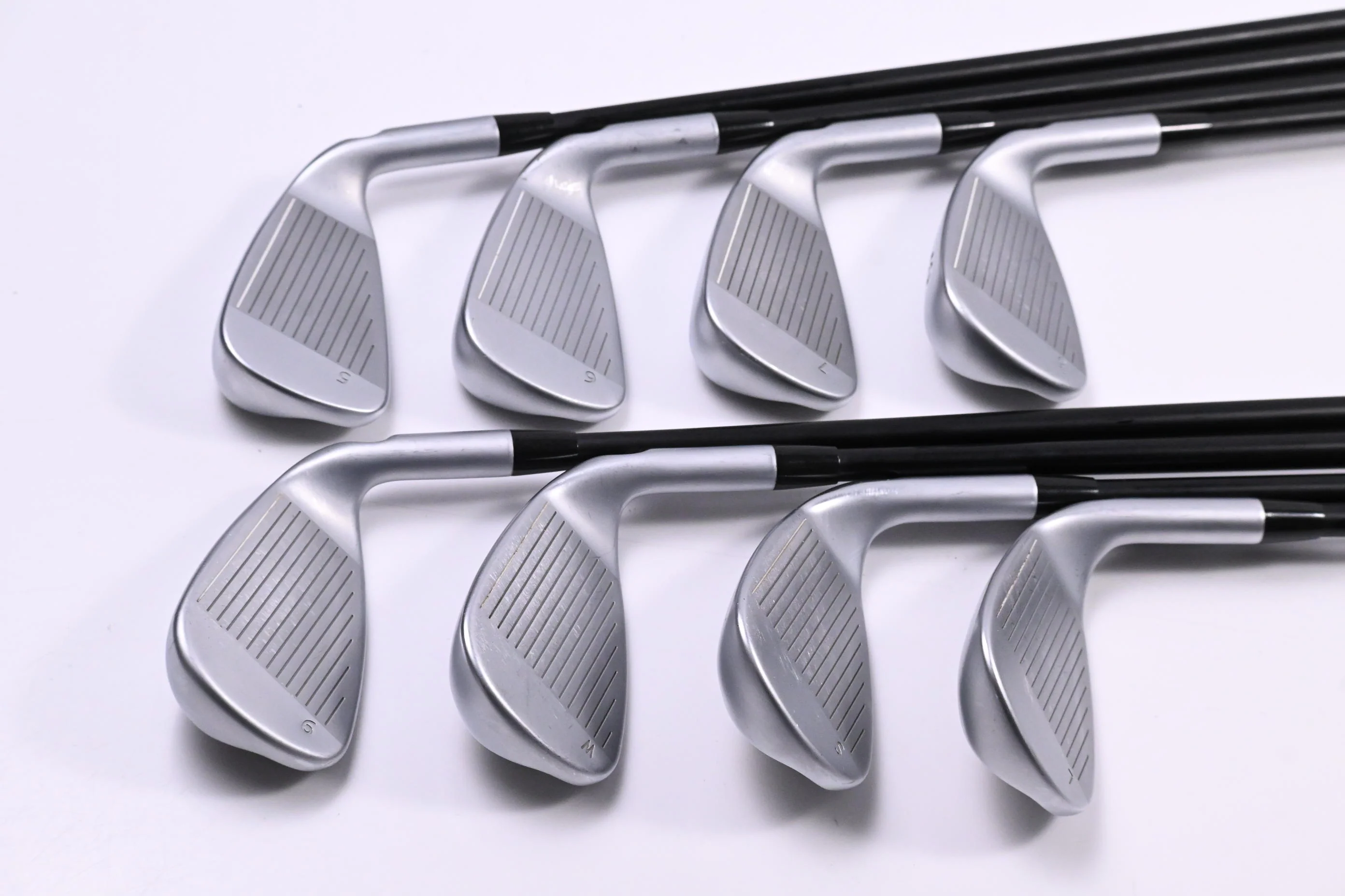 Left Hand Ping G400 Irons / 5-PW+SW+LW / Red Dot / Regular Flex Ping Alta CB AWT - Image 3