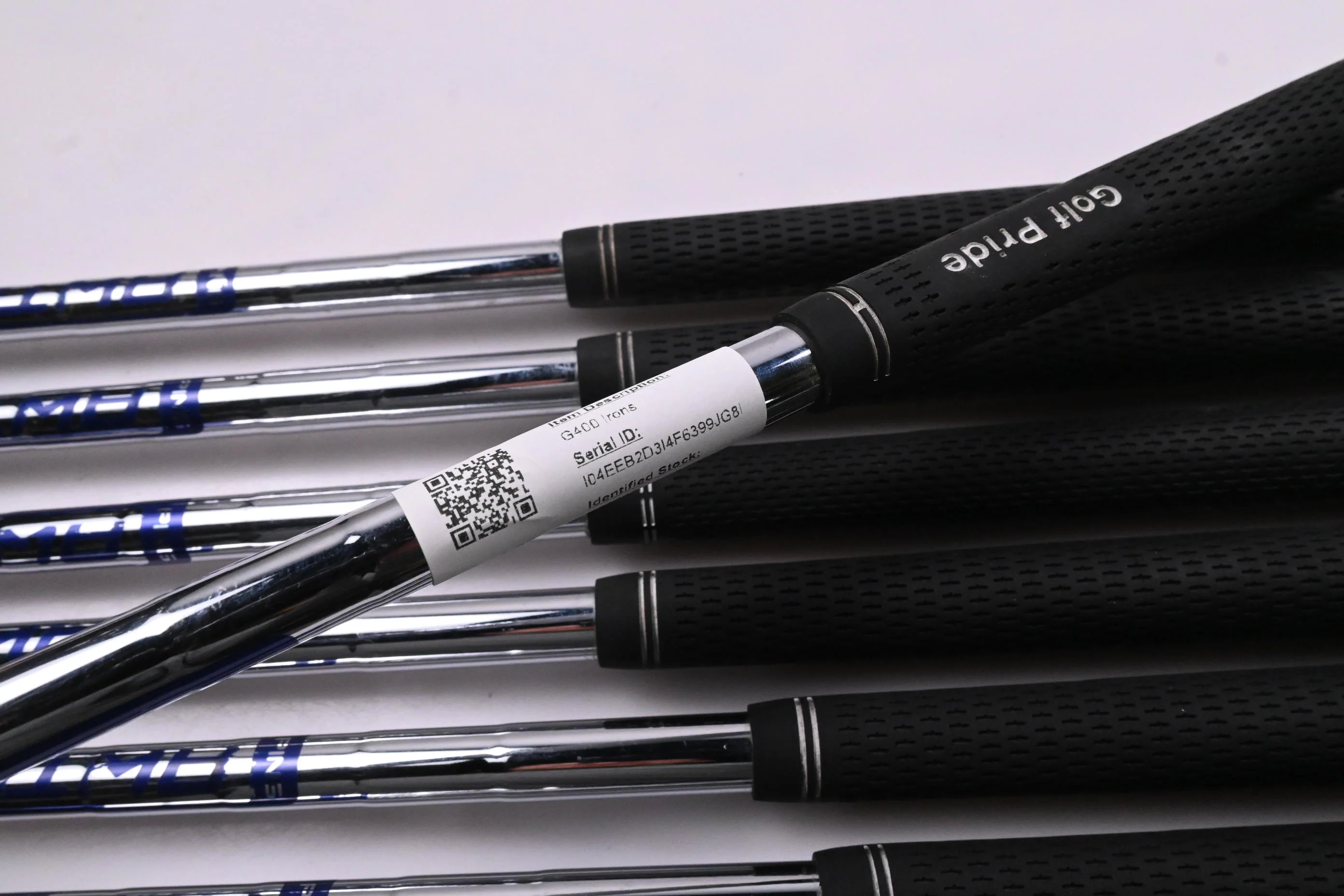Ping G400 Irons / 5-PW+GW+SW / Green Dot / Regular Flex Ping AWT 2.0 Shafts - Image 6
