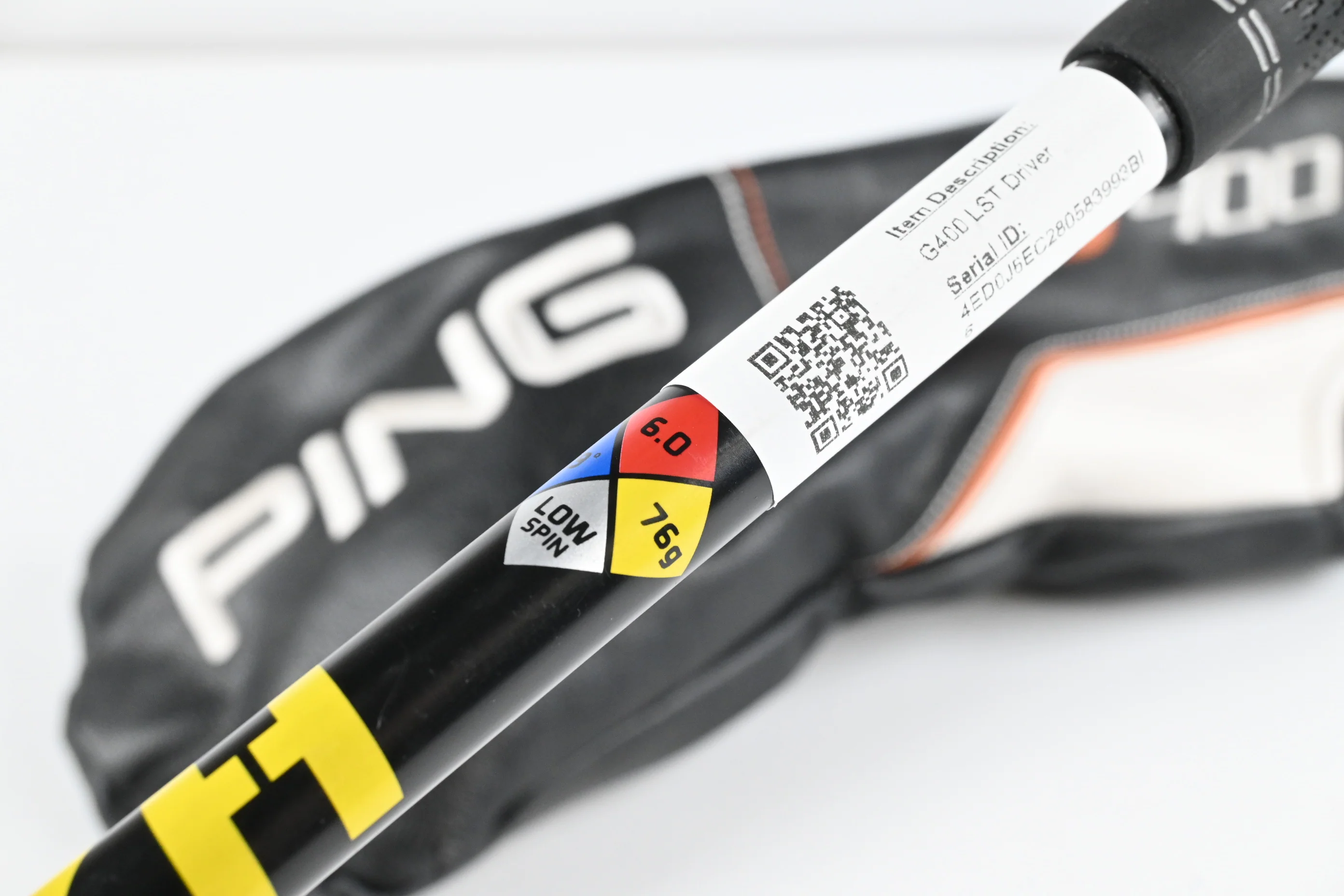 Ping G400 LST Driver / 8.5 Degree / Stiff Flex HZRDUS Yellow 76 Shaft - Image 6