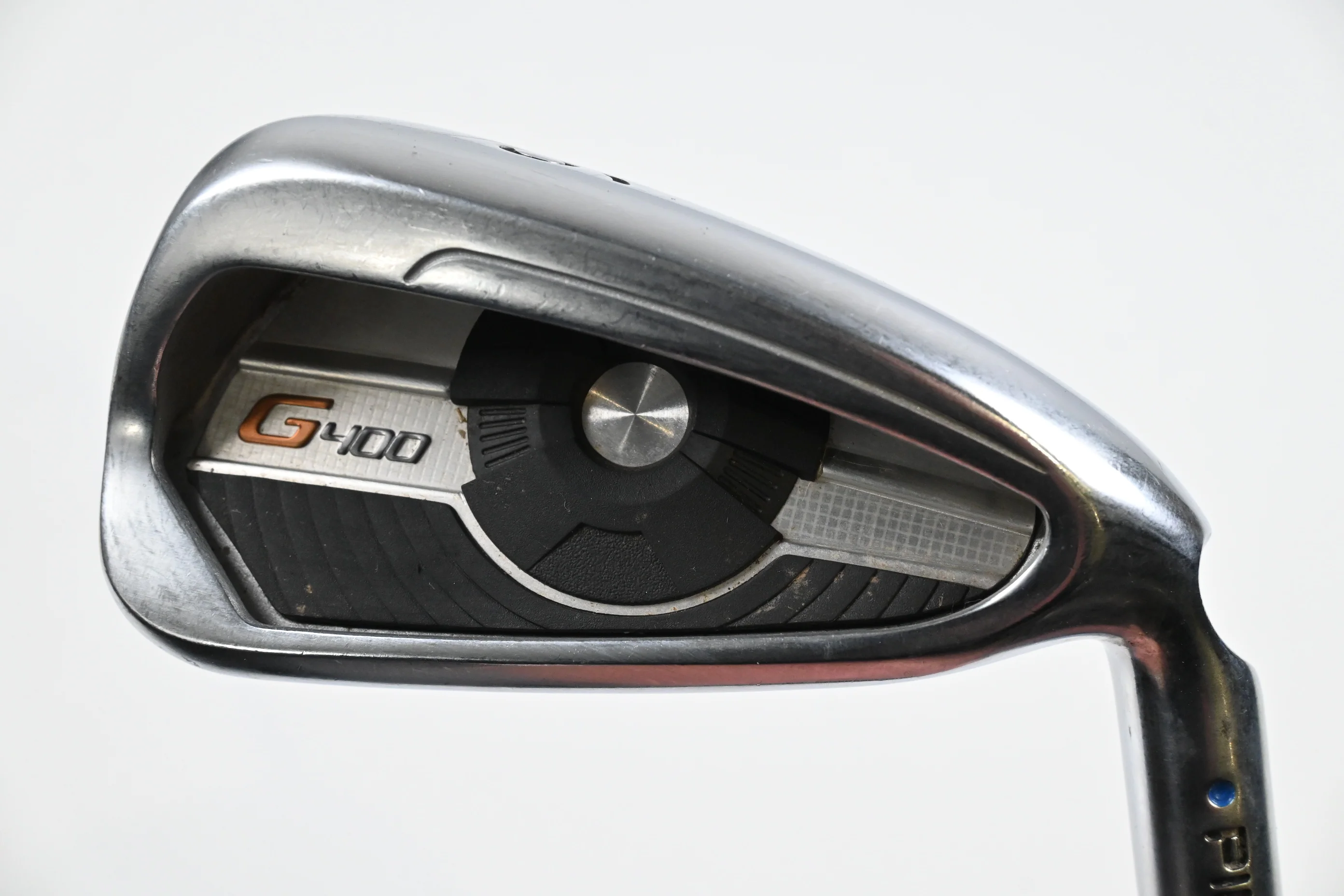Ping G400 #6 Iron / Blue Dot / Regular Flex Ping AWT 2.0 Steel Shaft