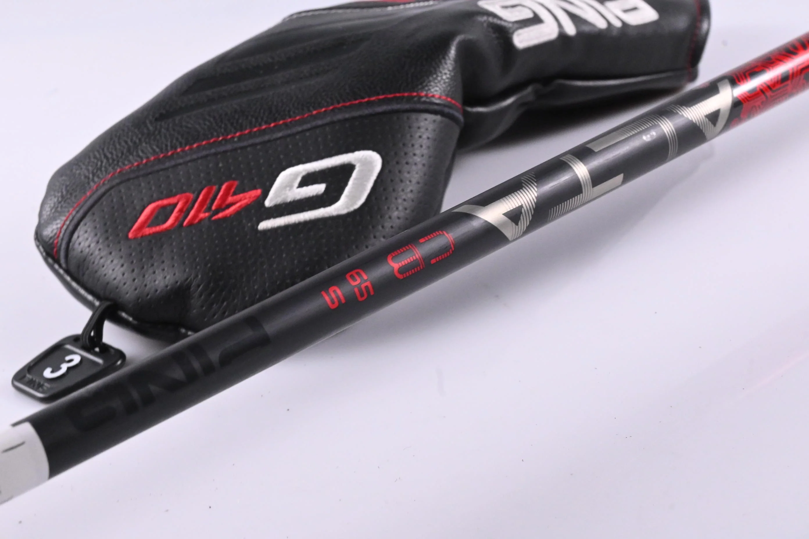 Ping G410 #3 Wood / 14.5 Degree / Stiff Flex Ping Alta CB Red 65 Shaft - Image 6