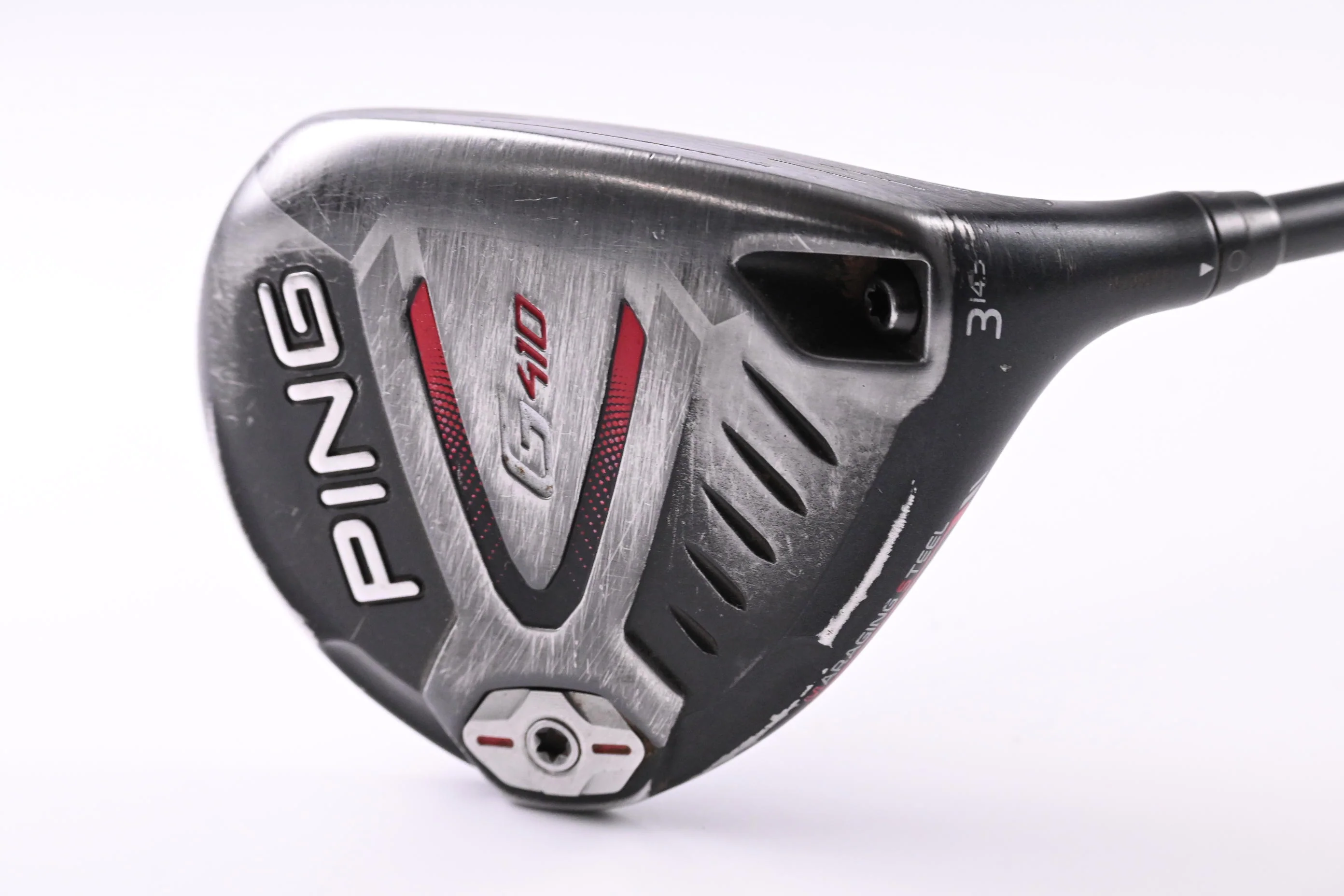 Ping G410 #3 Wood / 14.5 Degree / Regular Flex Ping Alta CB Red 65 Shaft - Image 2