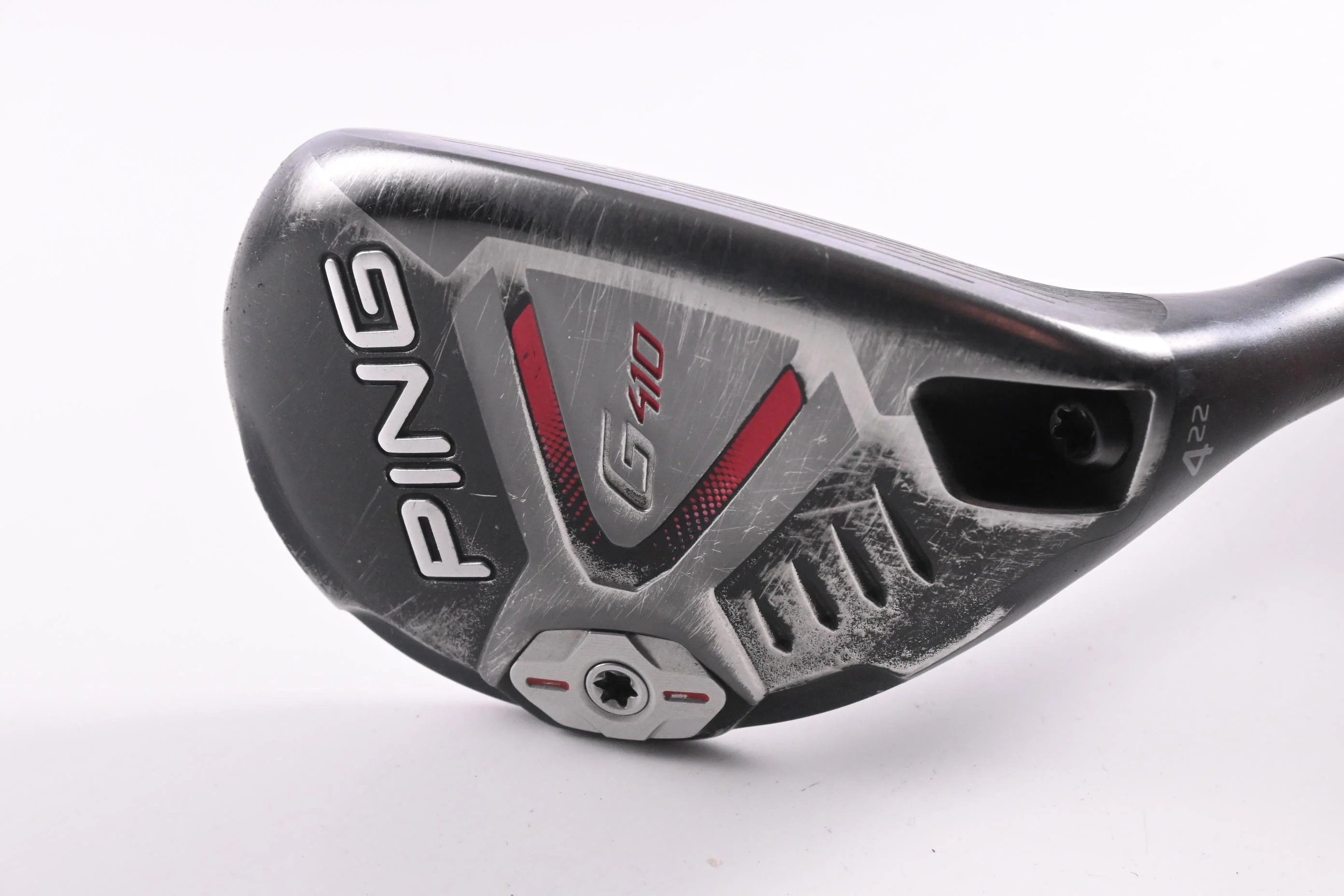 Ping G410 #4 Hybrid / 22 Degree / Regular Flex Ping Alta CB Red 70 Shaft - Image 2