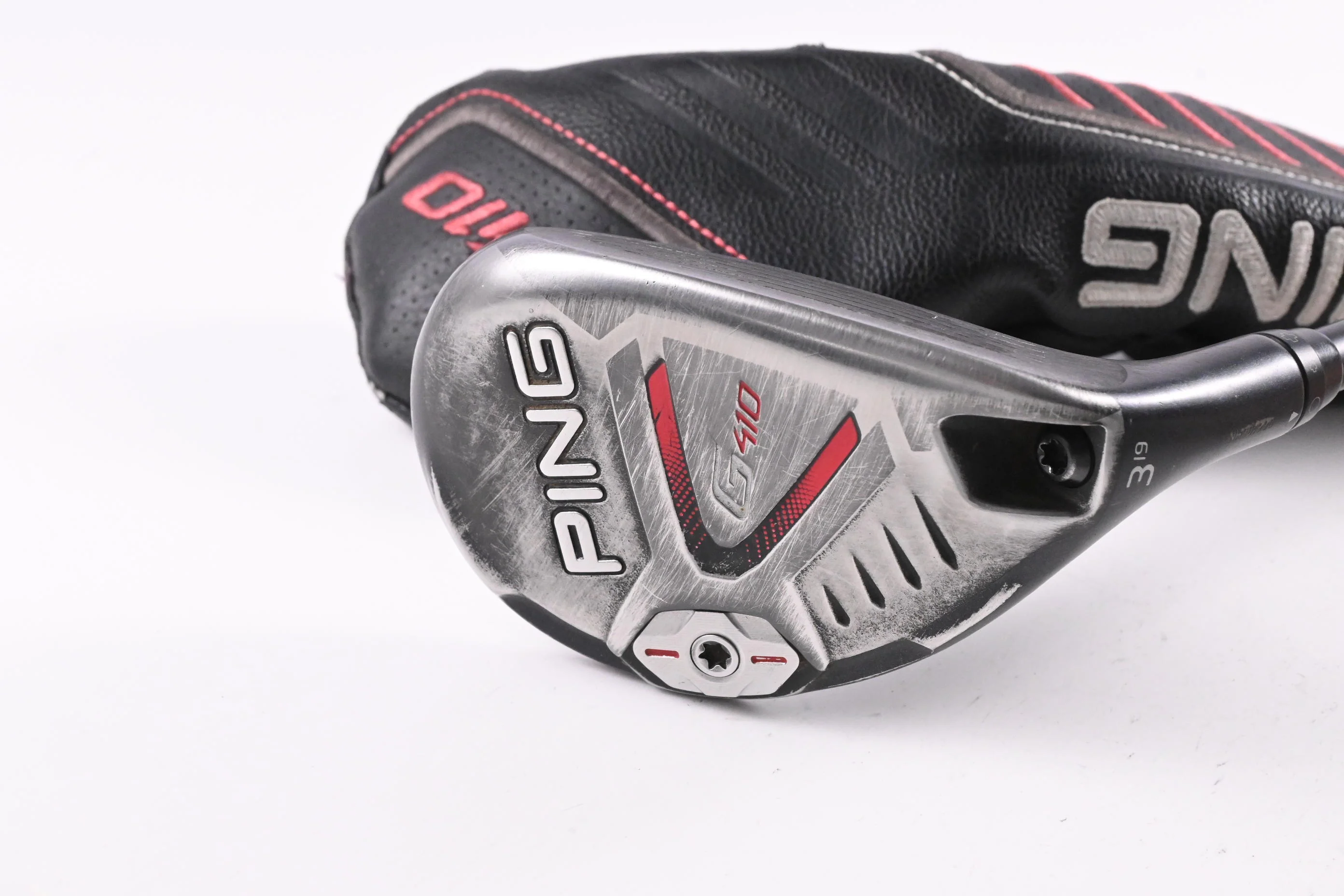 Ping G410 #3 Hybrid / 19 Degree / Regular Flex Ping Alta CB Red 70 Shaft - Image 2