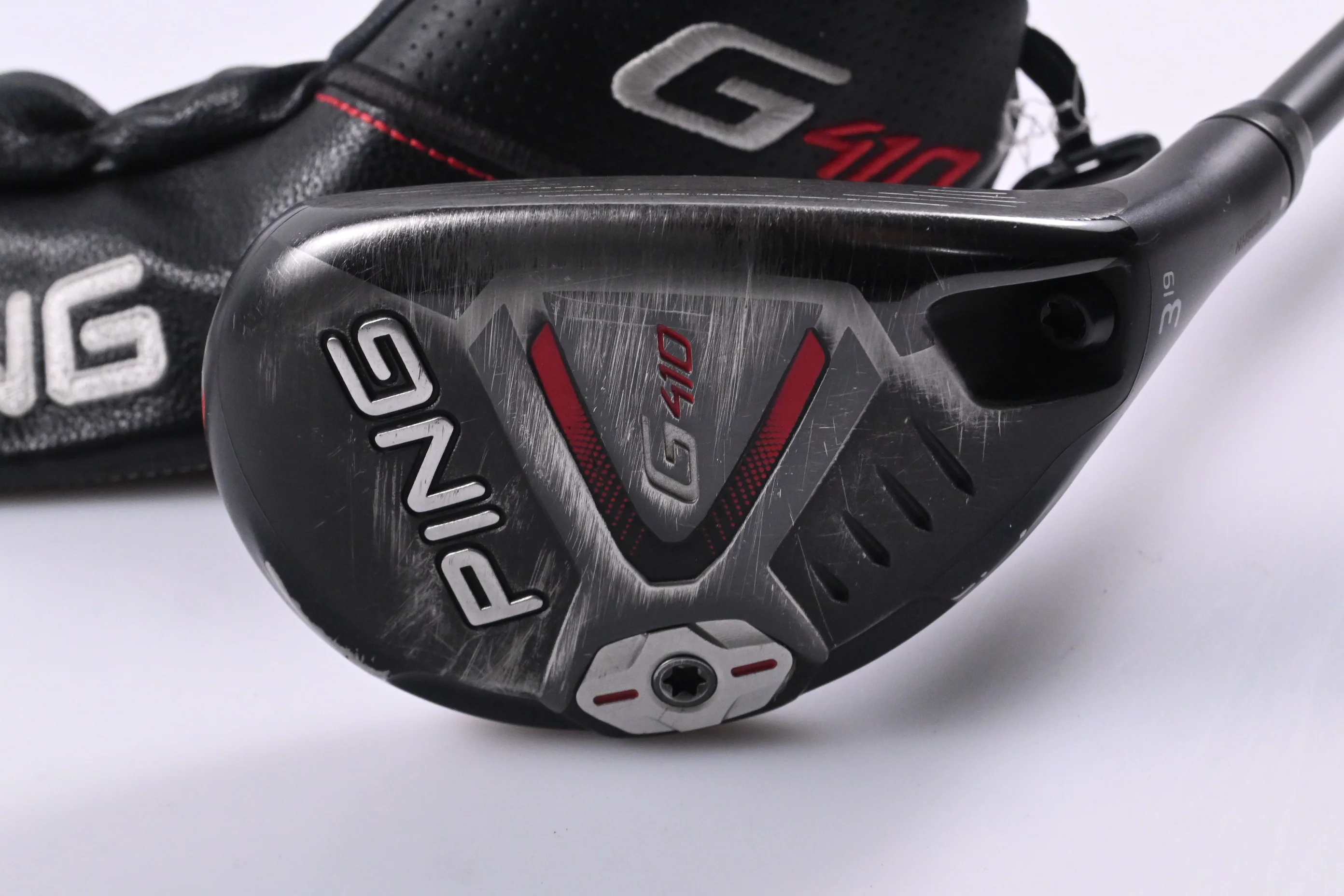 Ping G410 #3 Hybrid / 19 Degree / Regular Flex Ping Alta CB Red 70 Shaft - Image 2