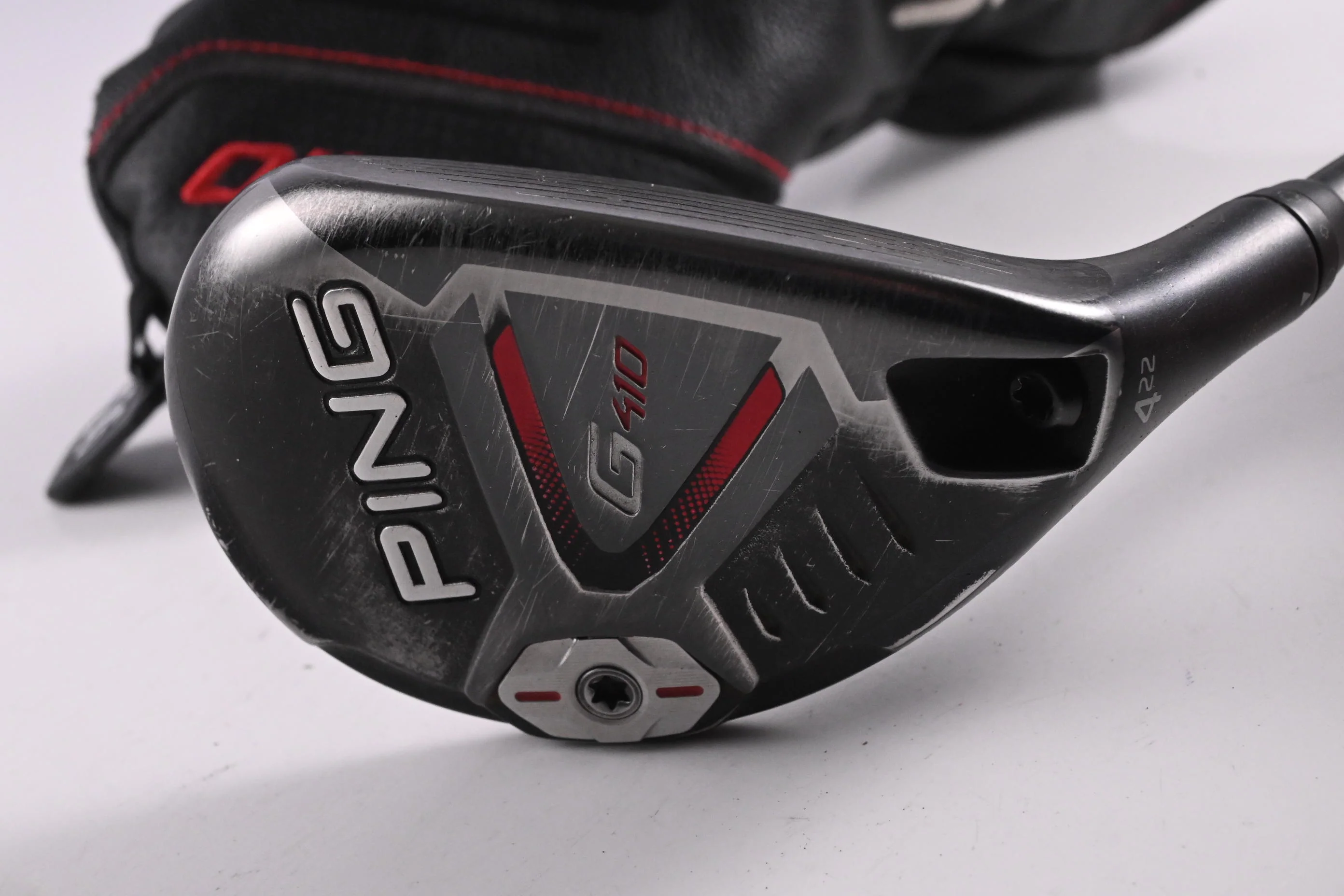 Ping G410 #4 Hybrid / 22 Degree / Regular Flex Ping Alta CB Red 70 Shaft - Image 2