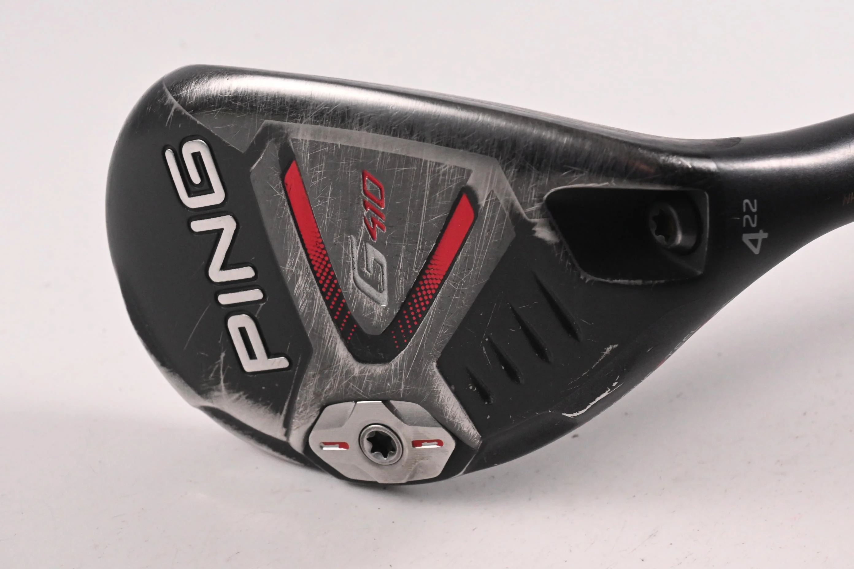 Ping G410 #4 Hybrid / 22 Degree / Regular Flex Ping Alta CB Red 70 Shaft - Image 2