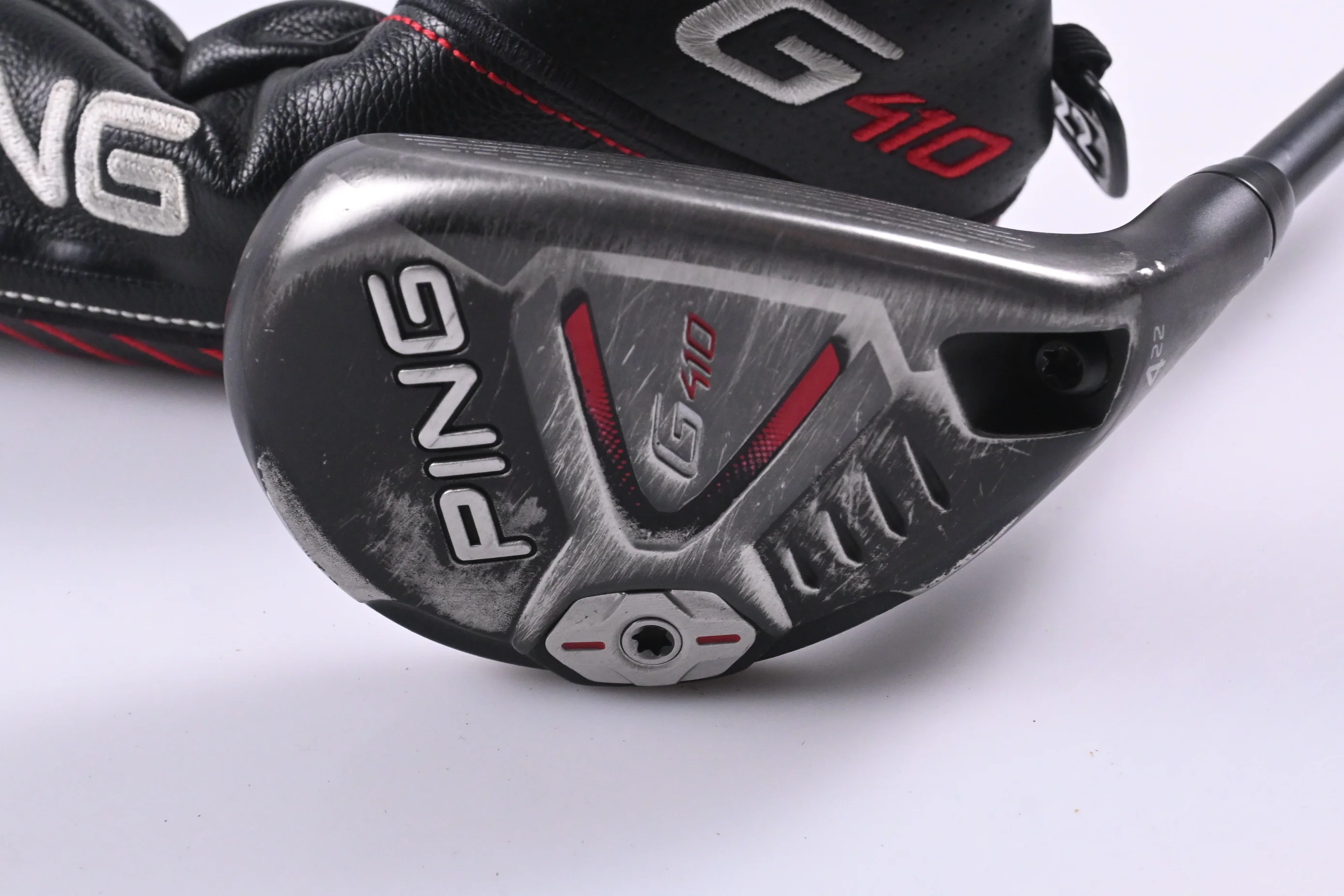 Ping G410 #4 Hybrid / 22 Degree / Stiff Flex Ping Alta CB Red 70 Shaft - Image 2