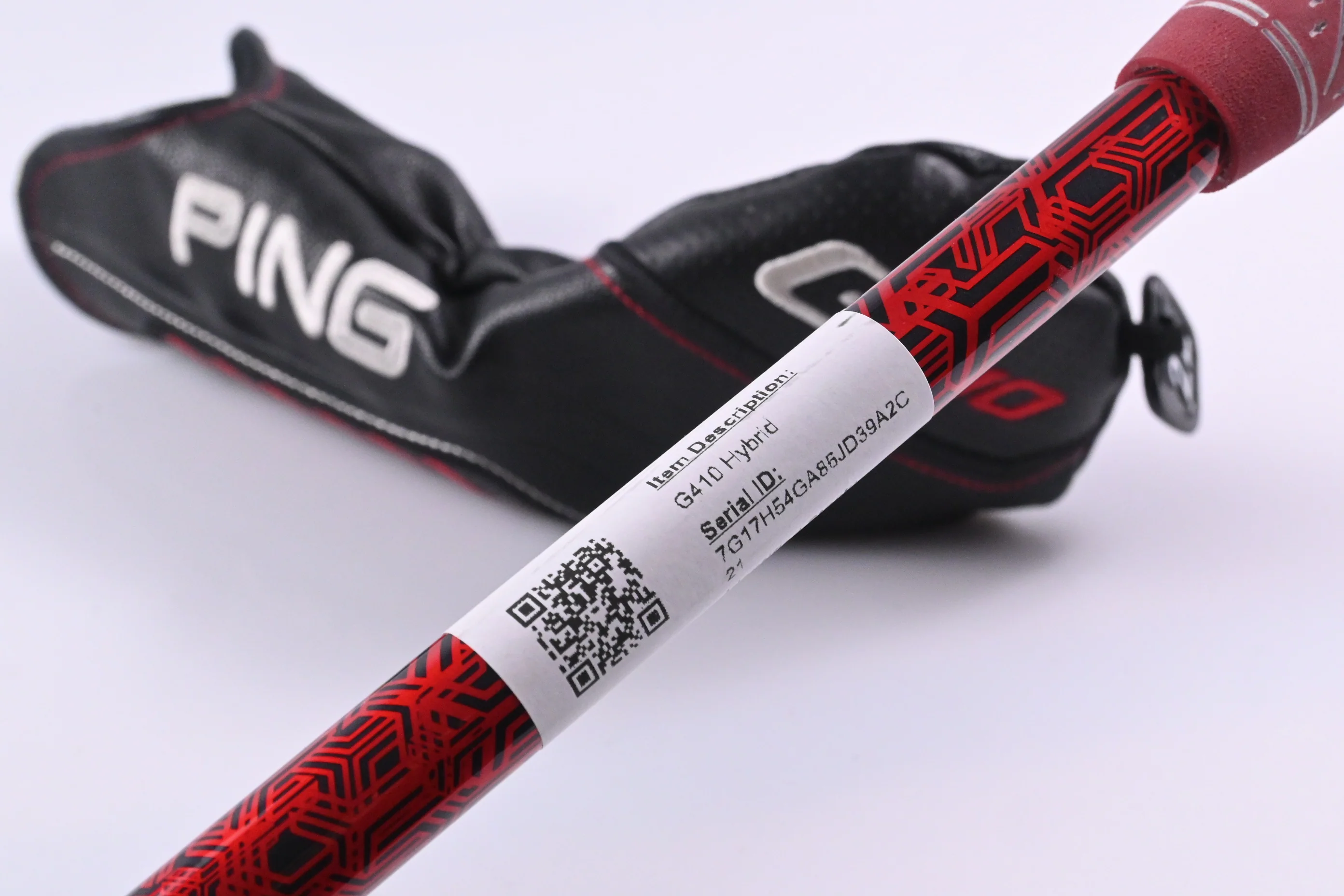 Ping G410 #4 Hybrid / 22 Degree / Stiff Flex Ping Alta CB Red 70 Shaft - Image 7