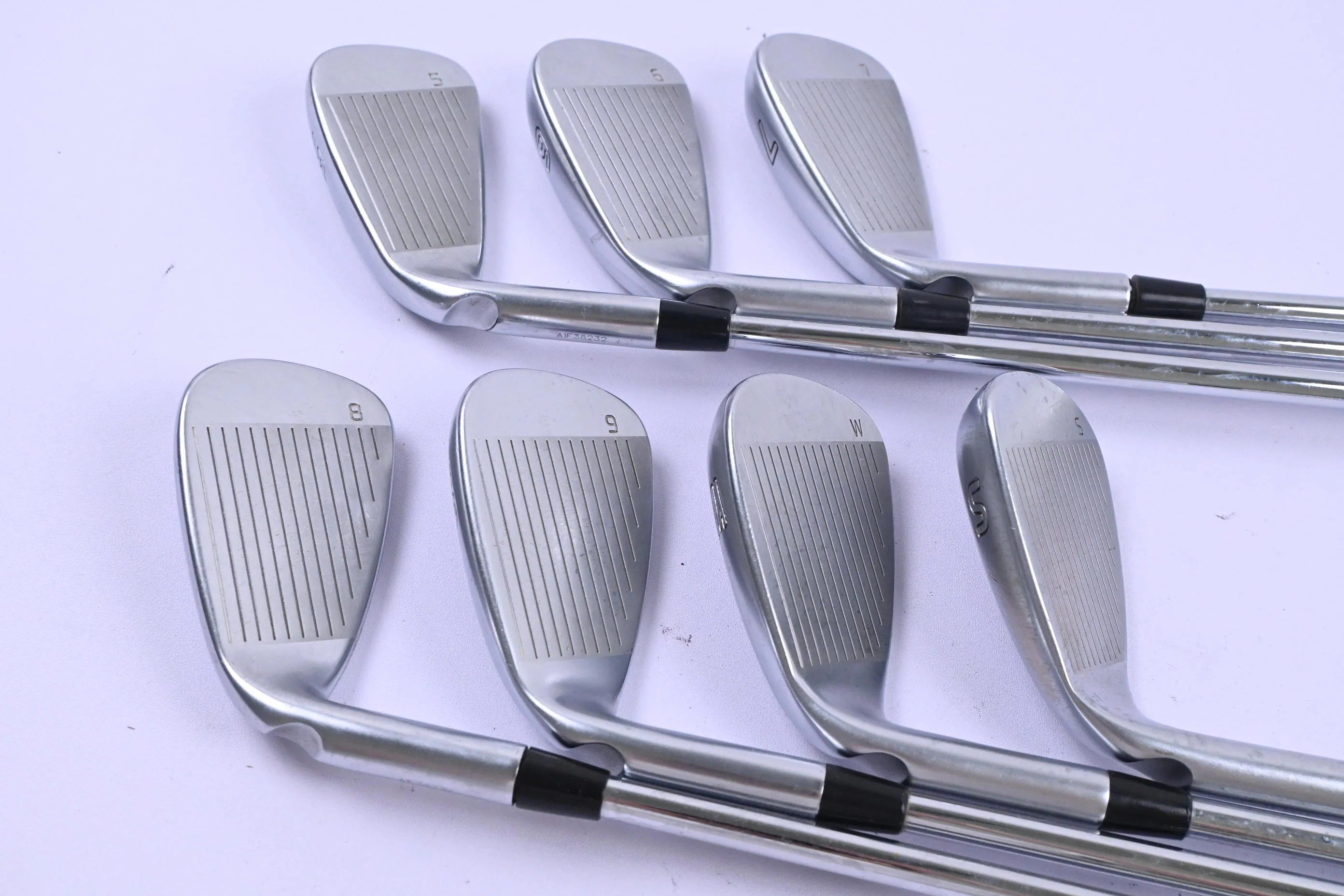 Ping G410 Irons / 5-PW+SW / Black Dot / Regular Flex Ping AWT 2.0 Shafts - Image 3