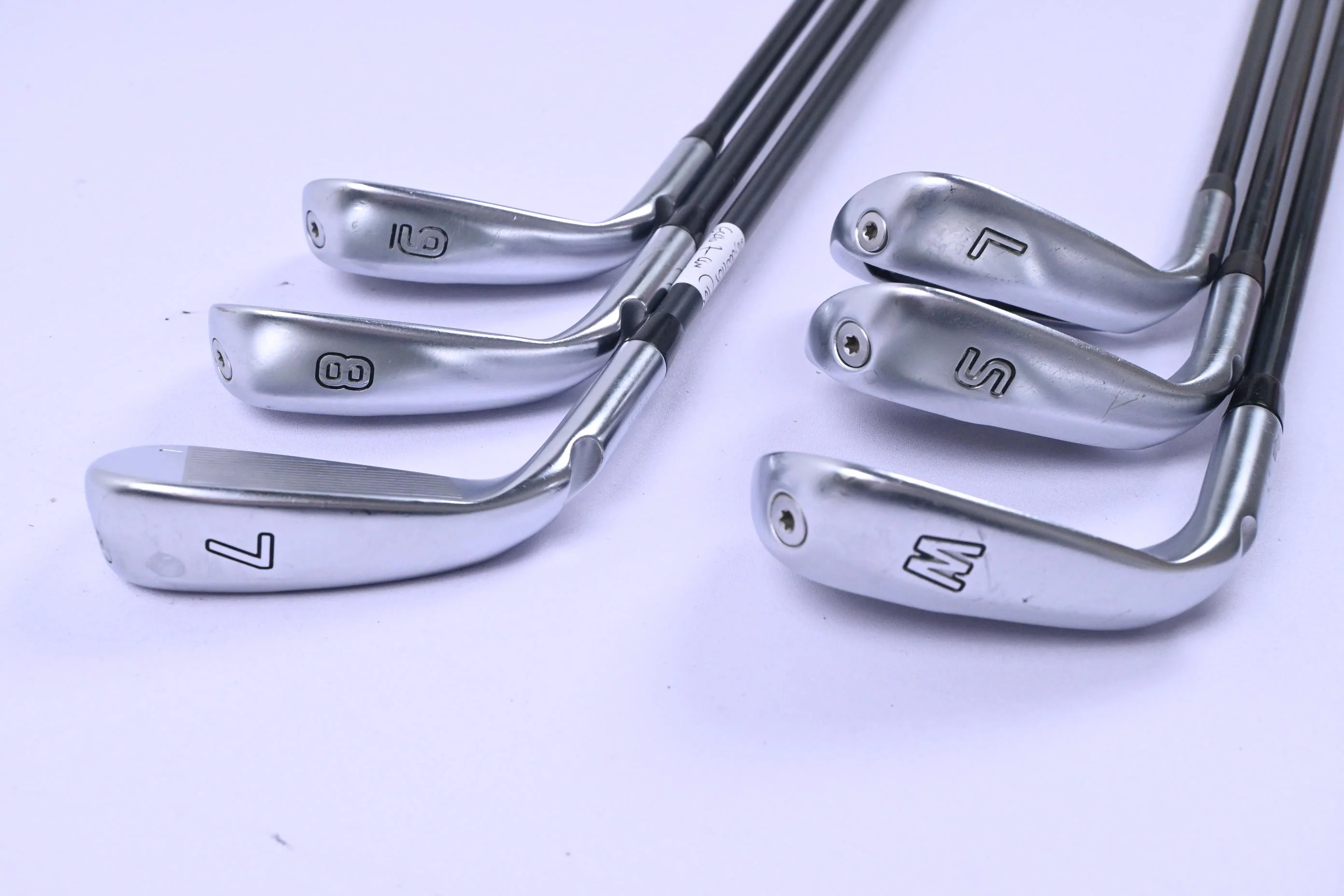 Ping G410 Irons / 7-PW+SW+LW / Orange Dot / Regular Flex Ping Alta CB Red Shafts - Image 4