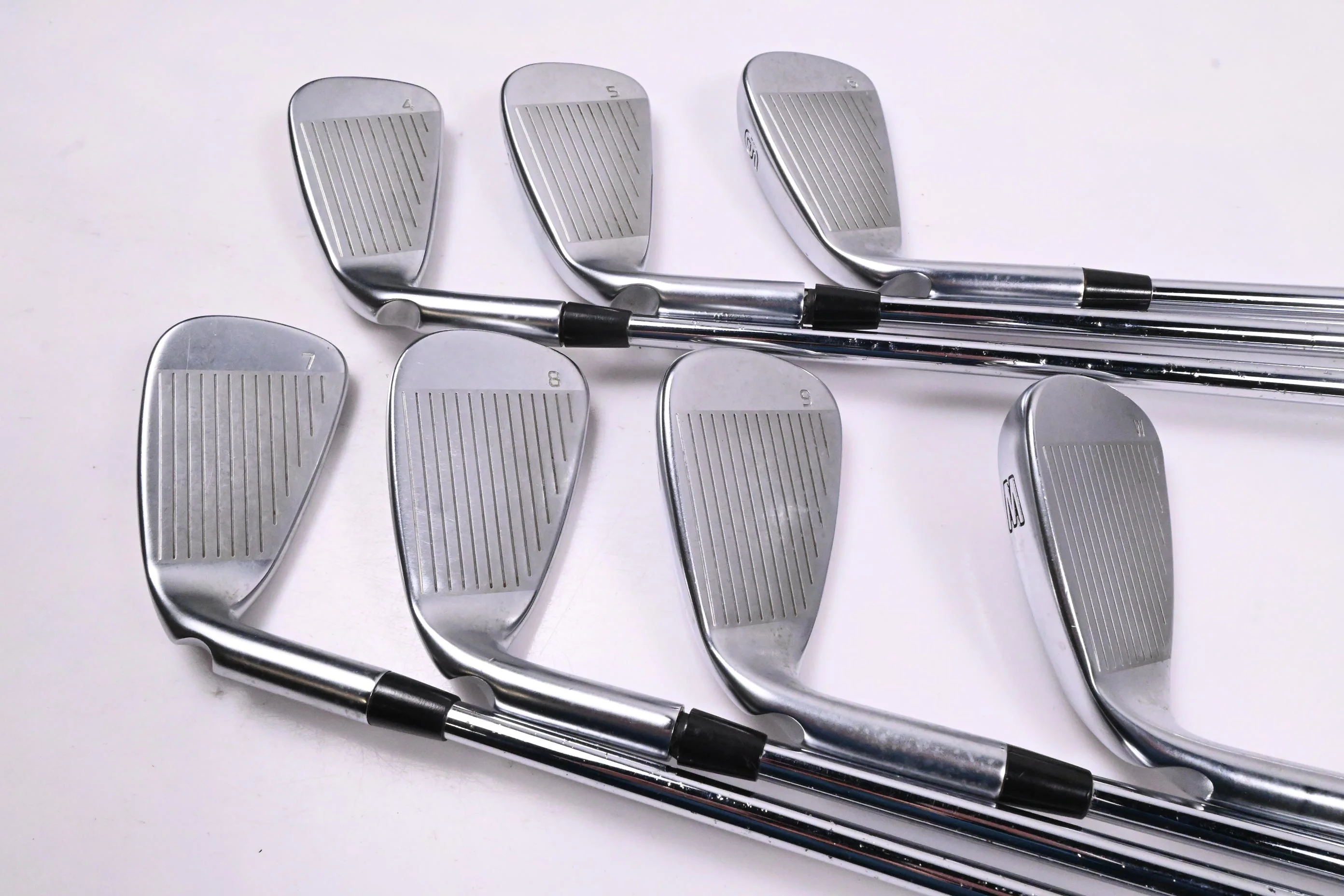 Ping G410 Irons / 4-PW / Green Dot / Stiff Flex Project X LZ 120 Shafts - Image 3