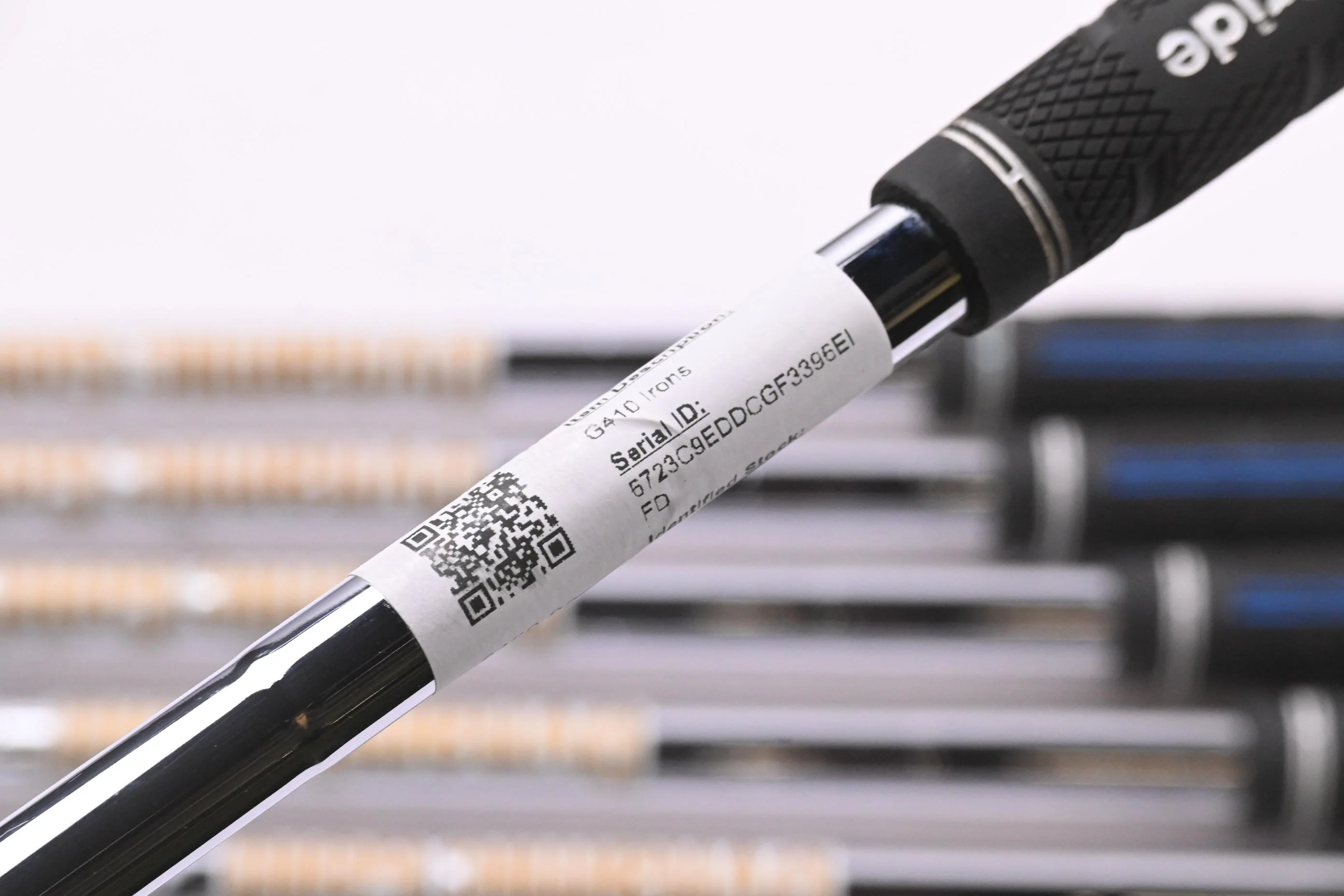 Ping G410 Irons / 4-PW / Blue Dot / Regular Flex Ping AWT 2.0 Shafts - Image 6