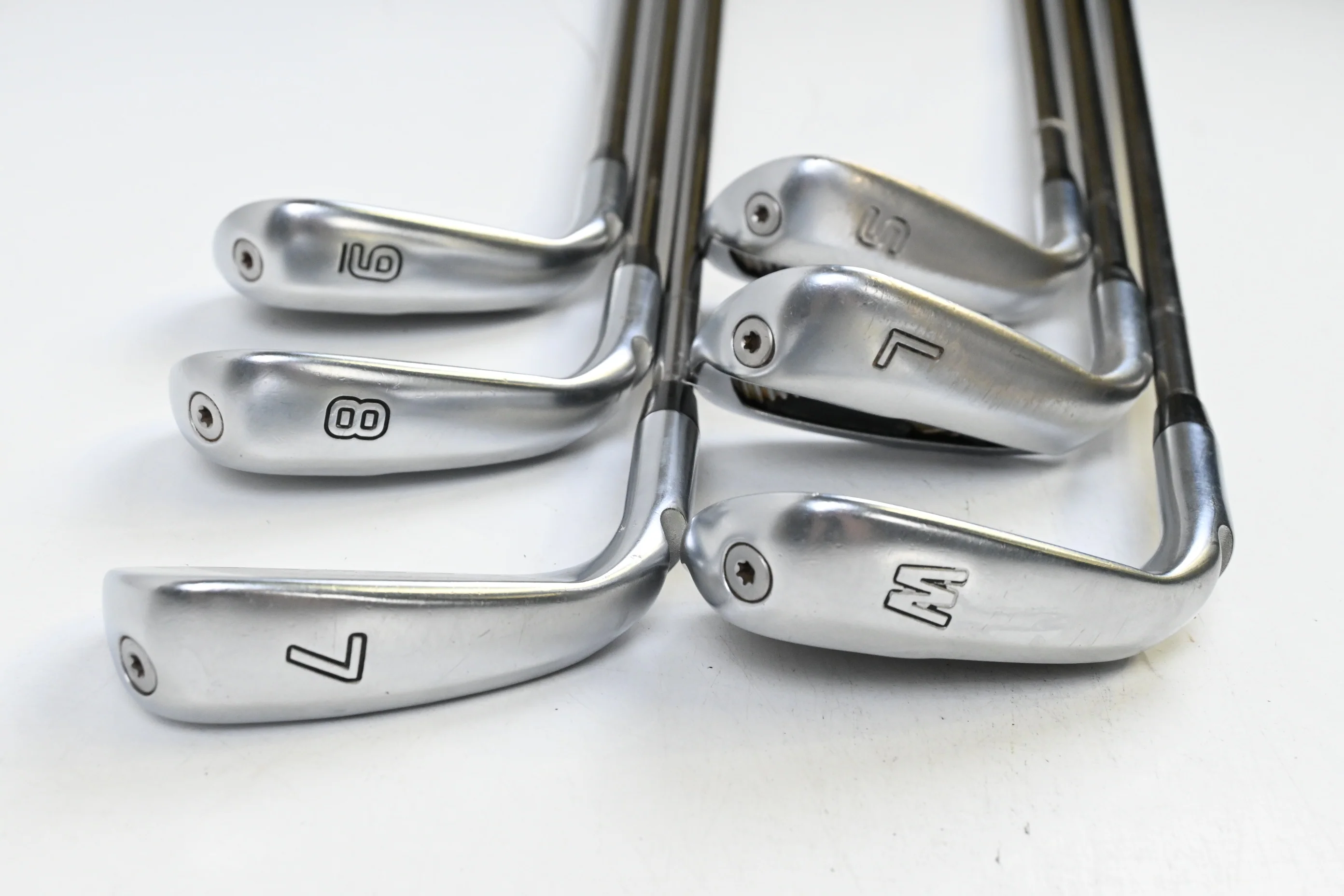 Ping G410 Irons / 7-PW+SW+LW / Blue Dot / Senior Flex UST Mamiya Recoil ES 760 - Image 4