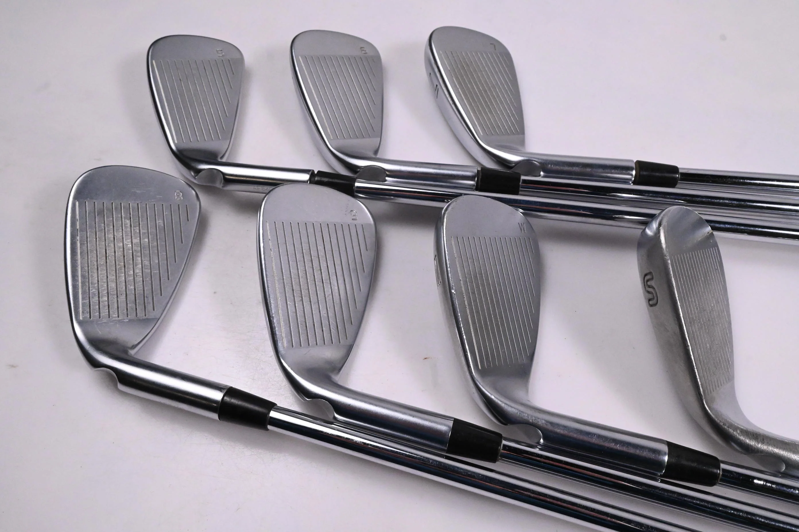 Ping G410 Irons / 5-PW+SW / Blue Dot / Regular Flex Ping AWT 2.0 Shafts - Image 3