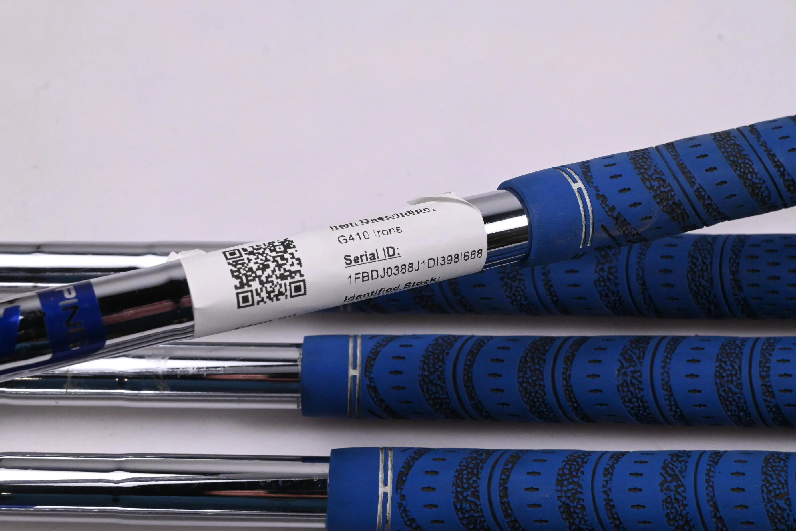 Ping G410 Irons / 5-PW+SW / Blue Dot / Regular Flex Ping AWT 2.0 Shafts - Image 6