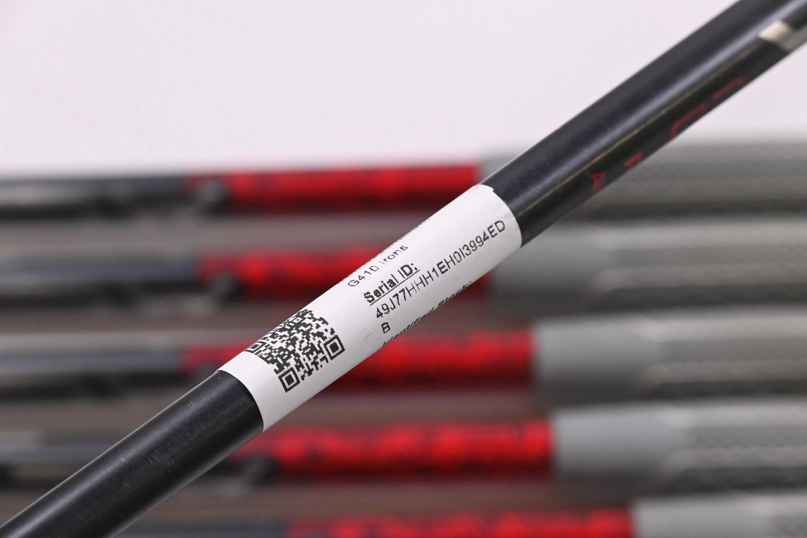 Ping G410 Irons / 5-PW+GW+SW / Blue Dot / Regular Flex Ping Alta CB Red Shafts - Image 6