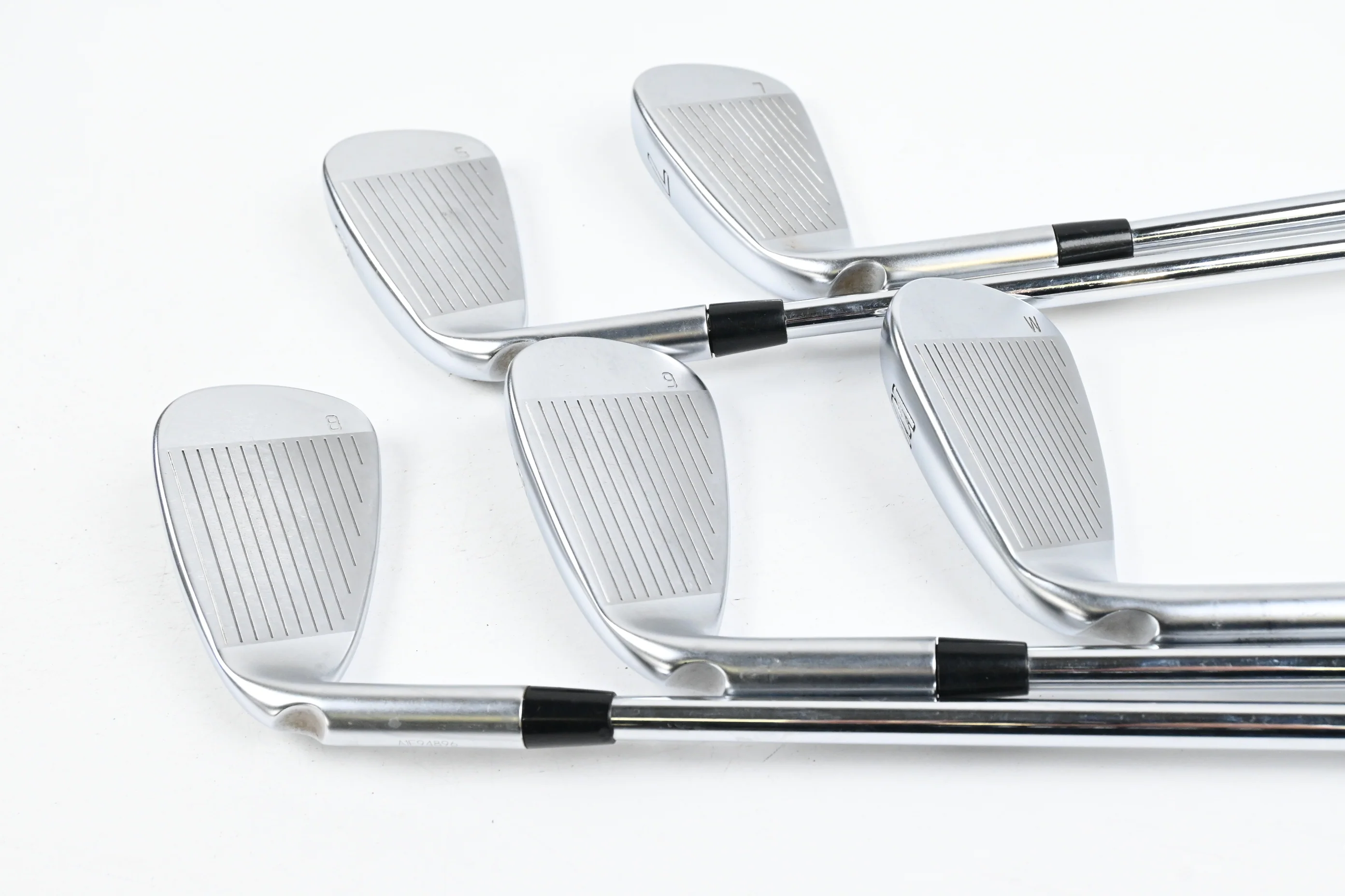 Ping G410 Irons / 6-PW / Blue Dot / Regular Flex Ping AWT 2.0 Shafts - Image 3