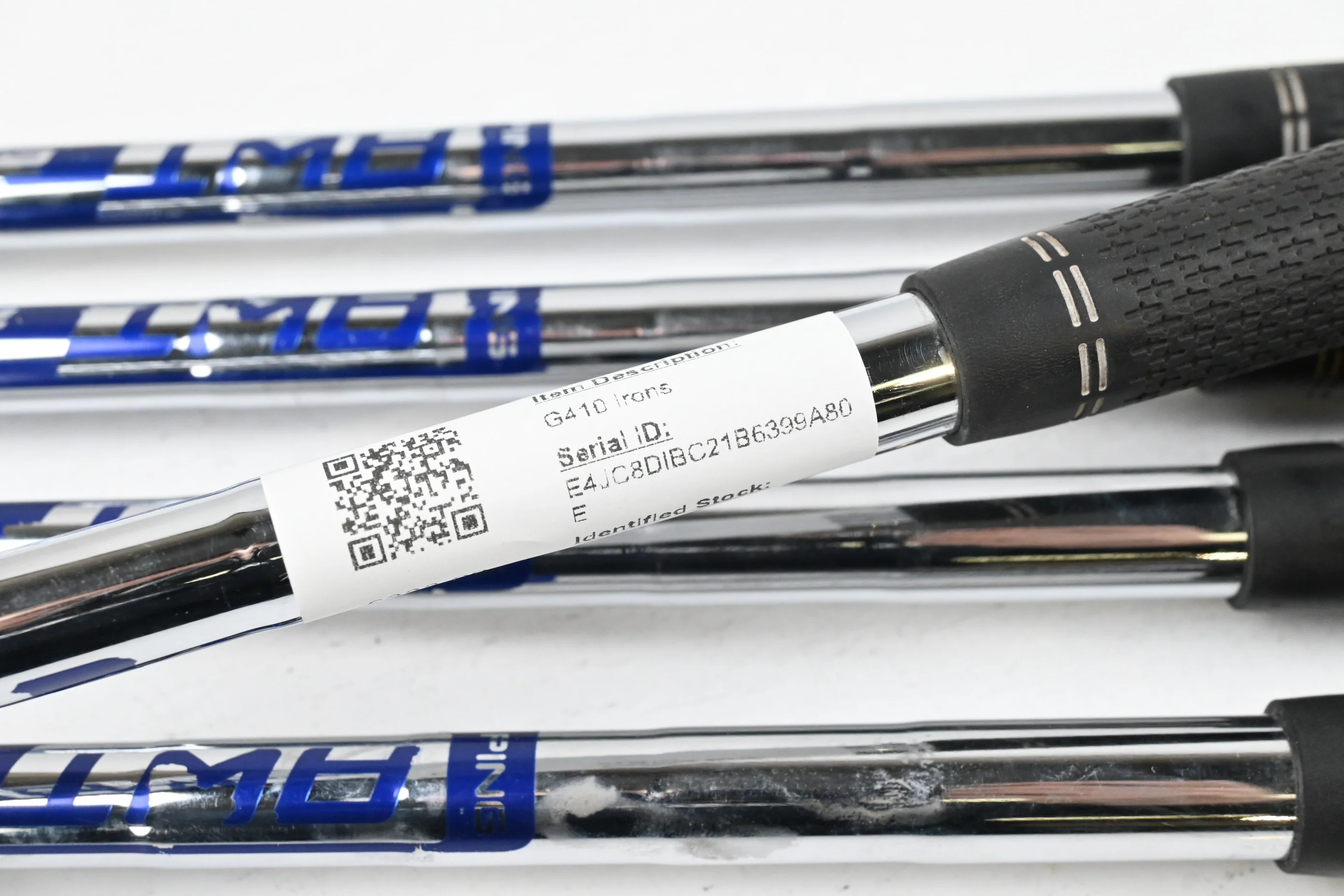 Ping G410 Irons / 6-PW / Blue Dot / Regular Flex Ping AWT 2.0 Shafts - Image 6
