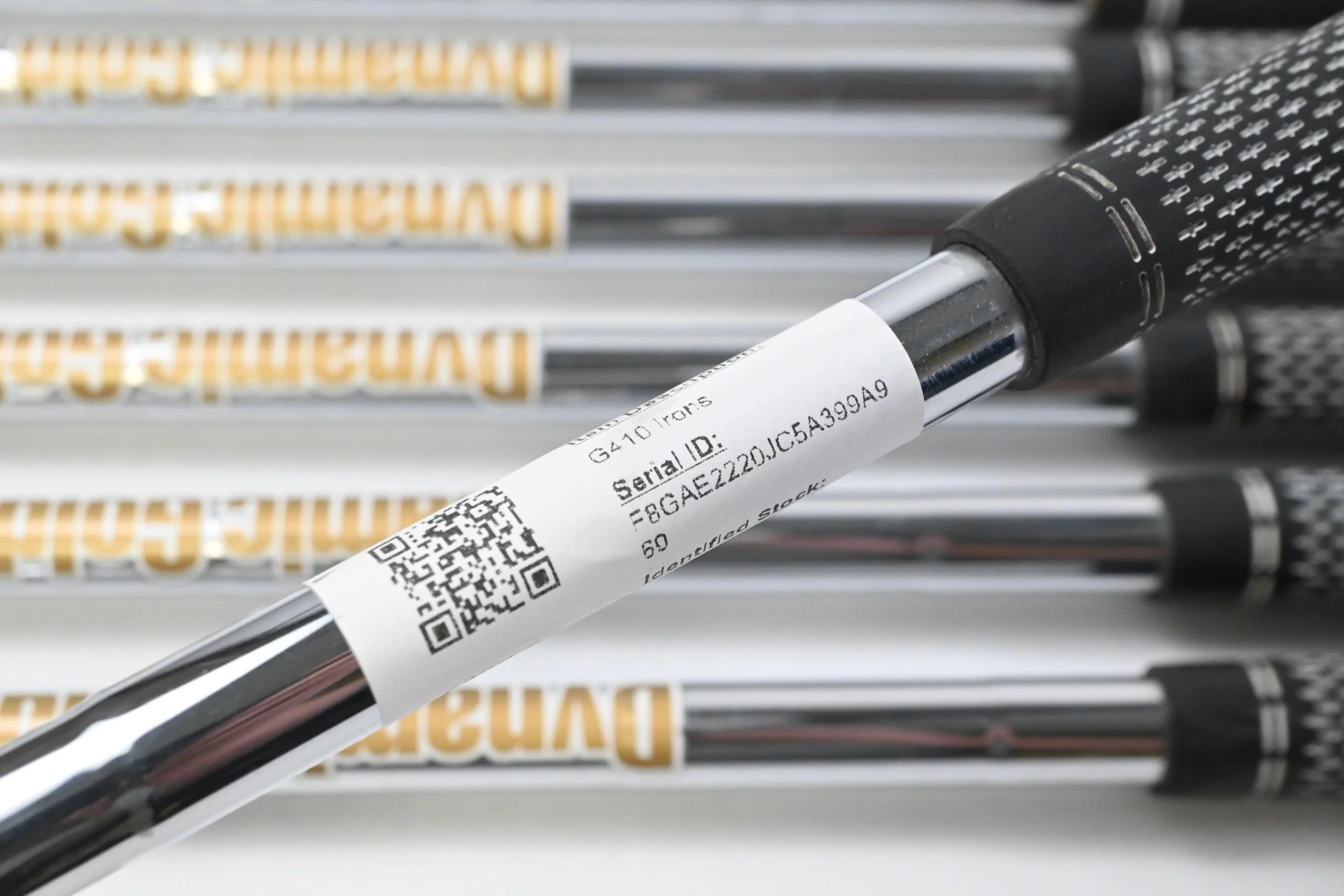 Ping G410 Irons / 5-PW+SW / Regular Flex Dynamic Gold R300 Shafts - Image 6