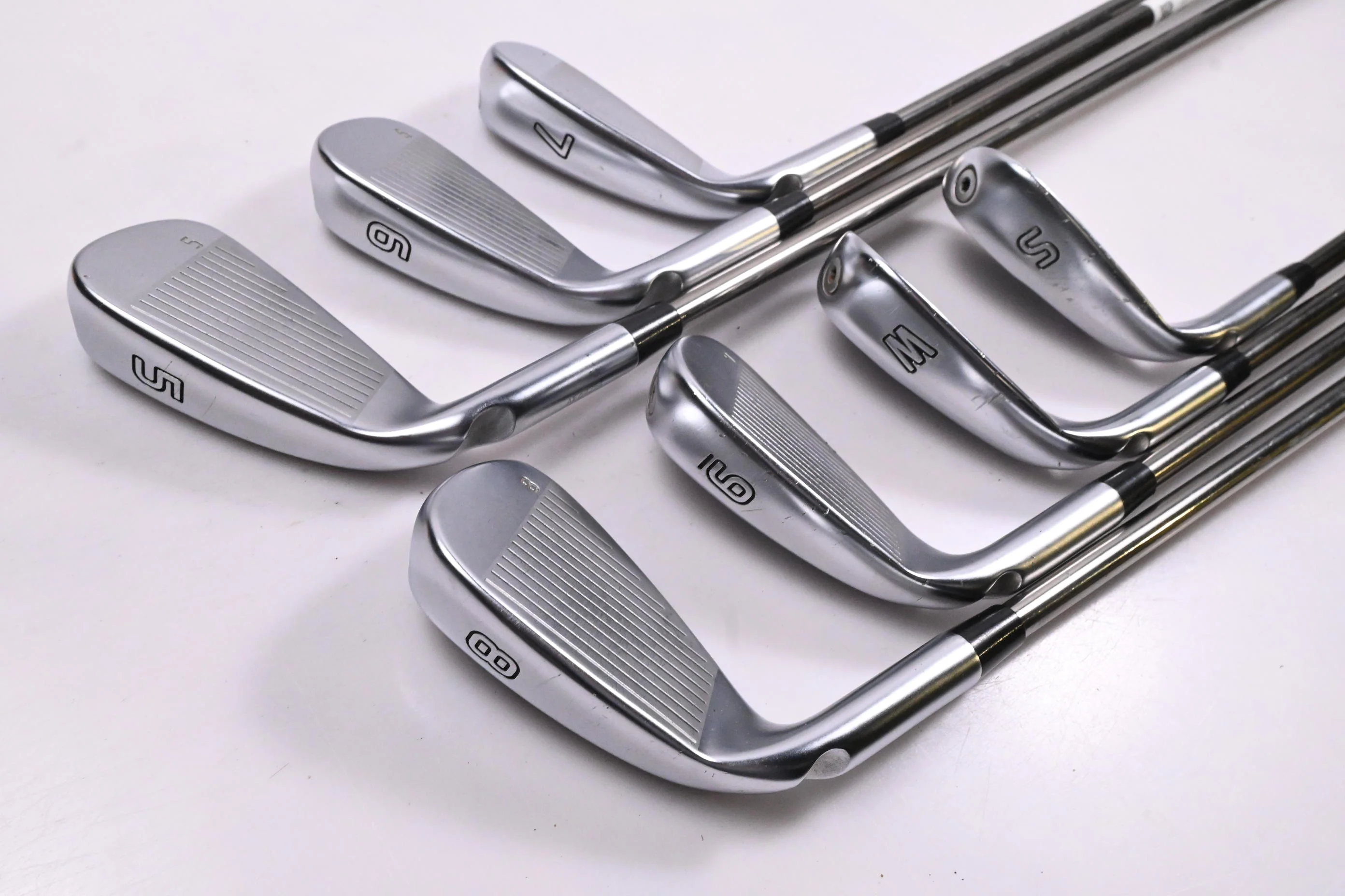 Ping G410 Irons / 5-PW+SW / Blue Dot / Regular Flex UST Recoil ES 780 Shafts - Image 4