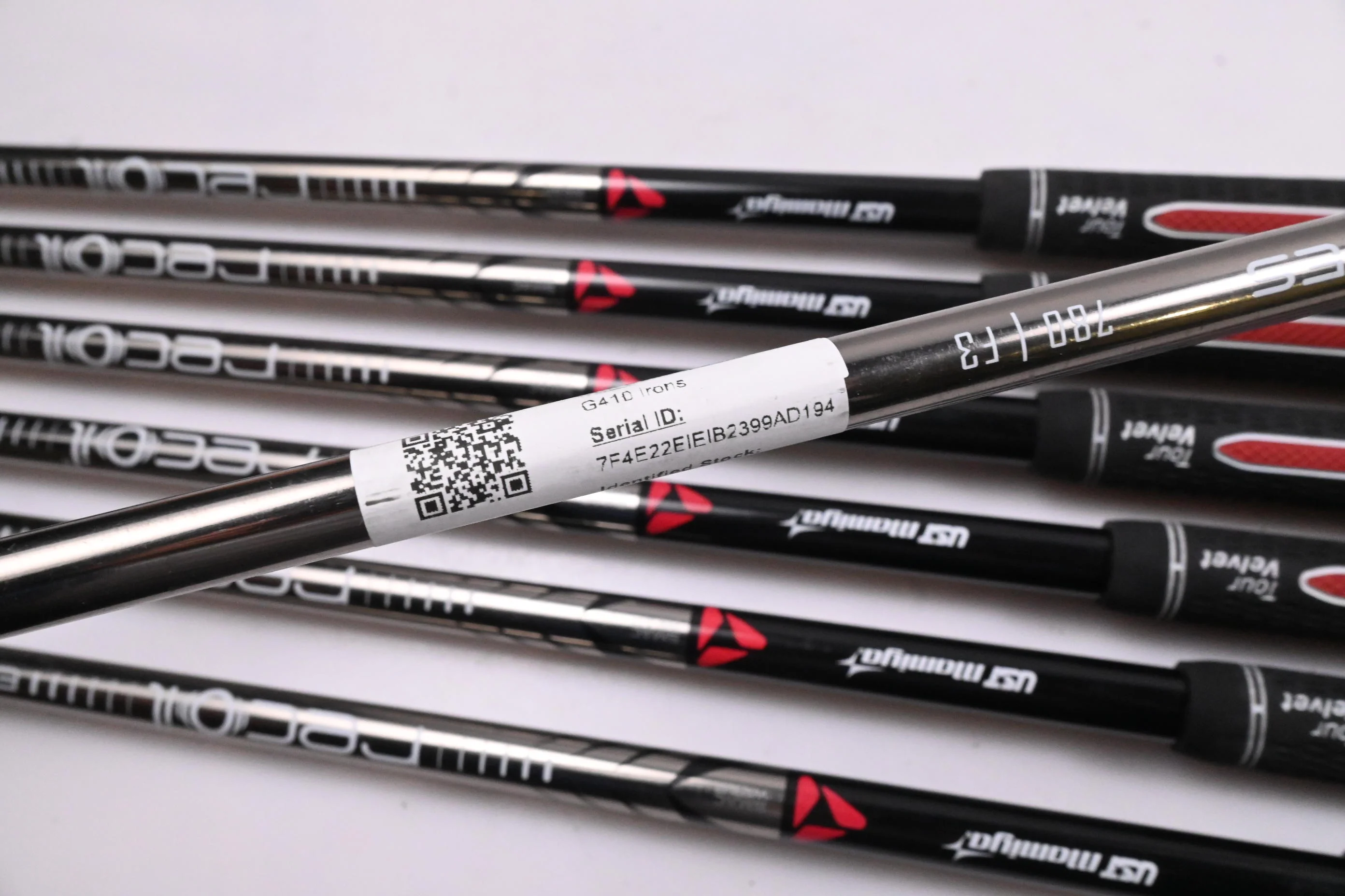 Ping G410 Irons / 5-PW+SW / Blue Dot / Regular Flex UST Recoil ES 780 Shafts - Image 6