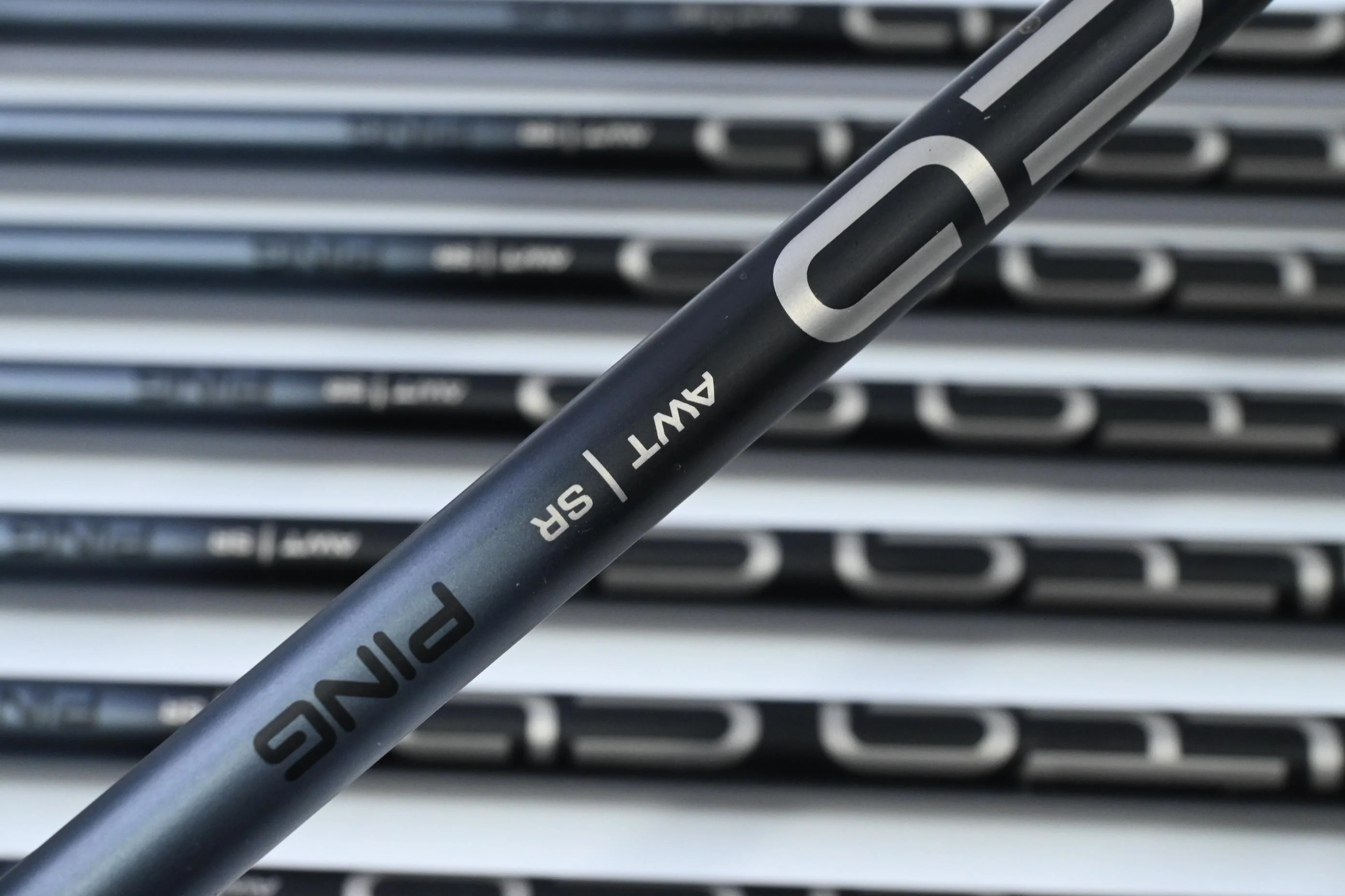 Left Hand Ping G425 Irons / 5-PW+UW+SW / Green Dot / Senior Flex Ping Alta CB - Image 5