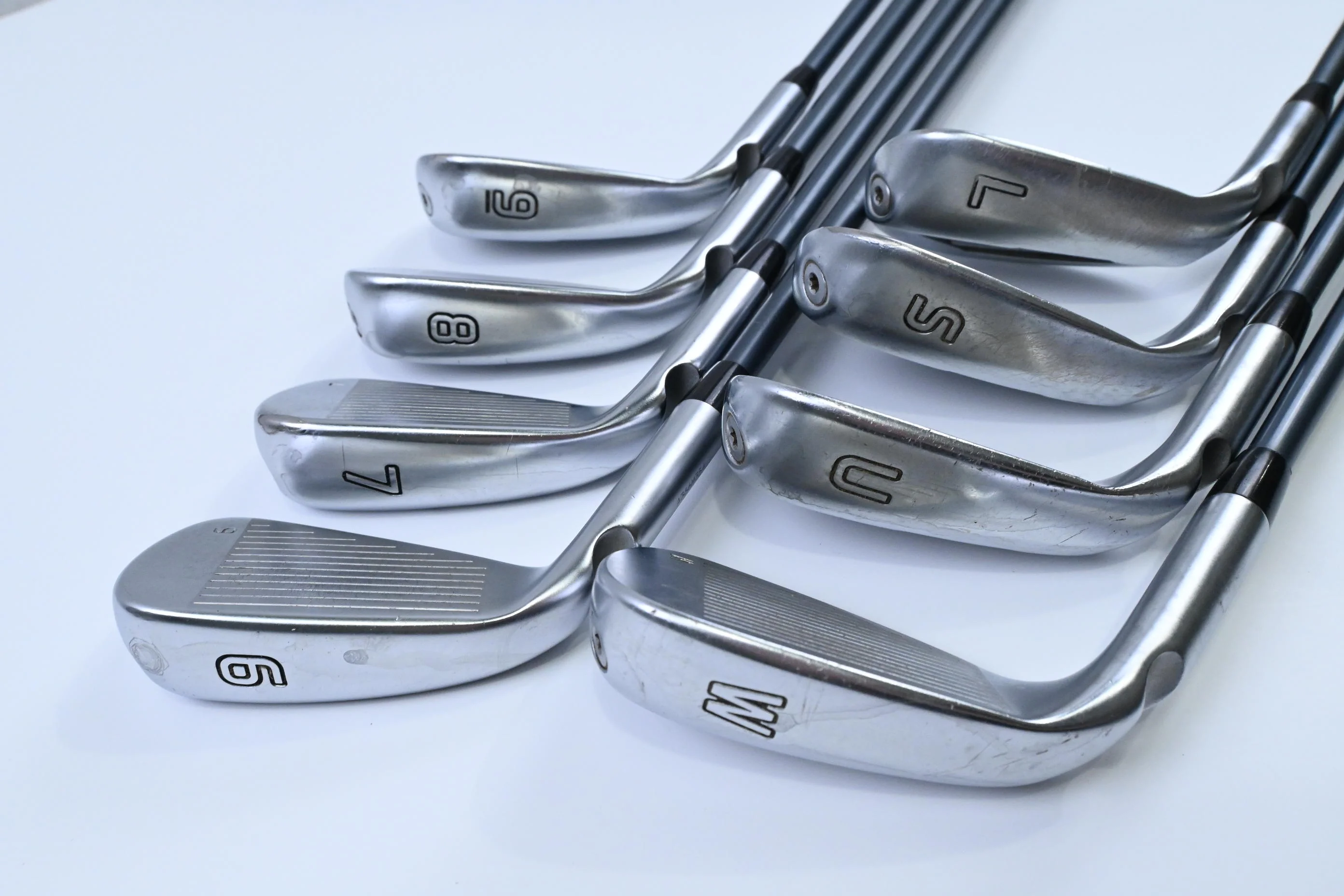 Ping G425 Irons / 6-PW+UW+SW+LW / Blue Dot / Regular Flex Ping Alta CB Slate AWT - Image 4