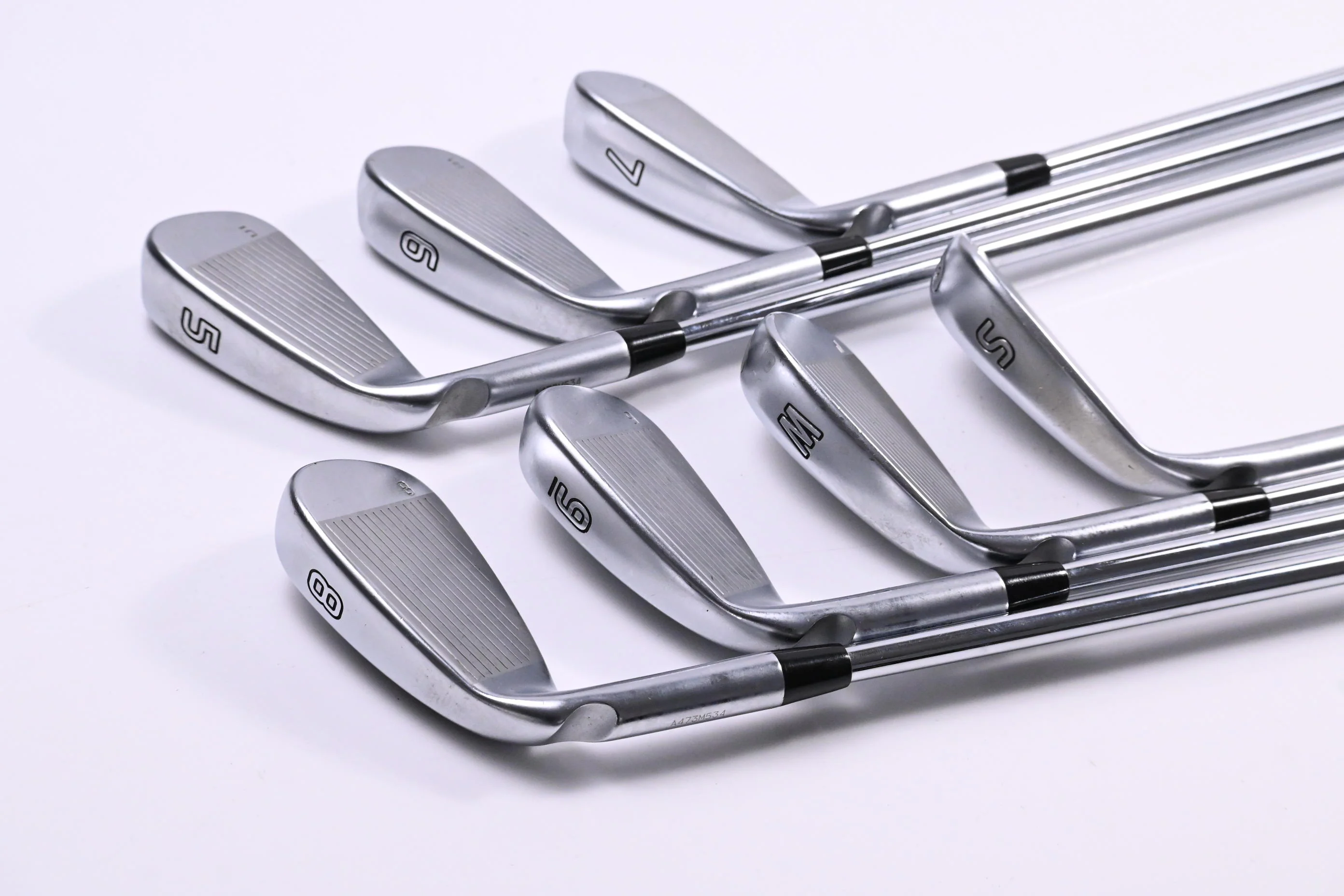 Ping G425 Irons / 5-PW+SW / Blue Dot / Regular Flex Ping AWT 2.0 Shafts - Image 4