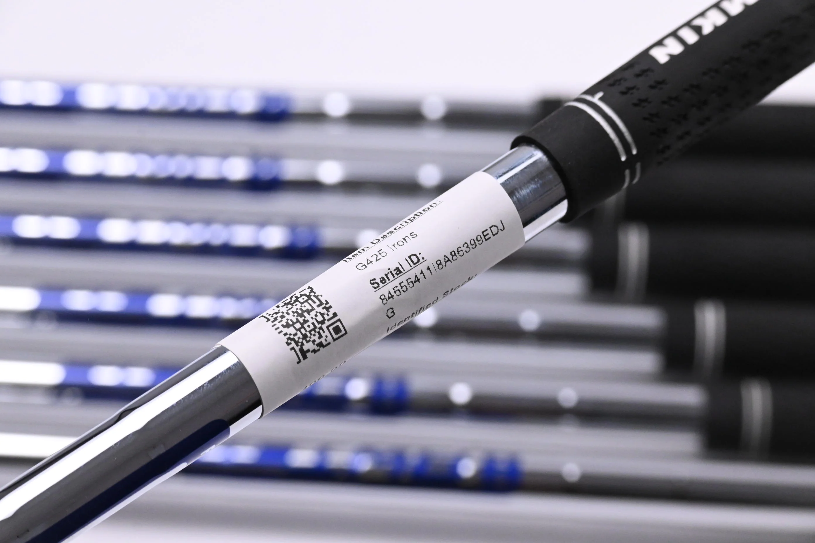 Ping G425 Irons / 5-PW+SW / Blue Dot / Regular Flex Ping AWT 2.0 Shafts - Image 6