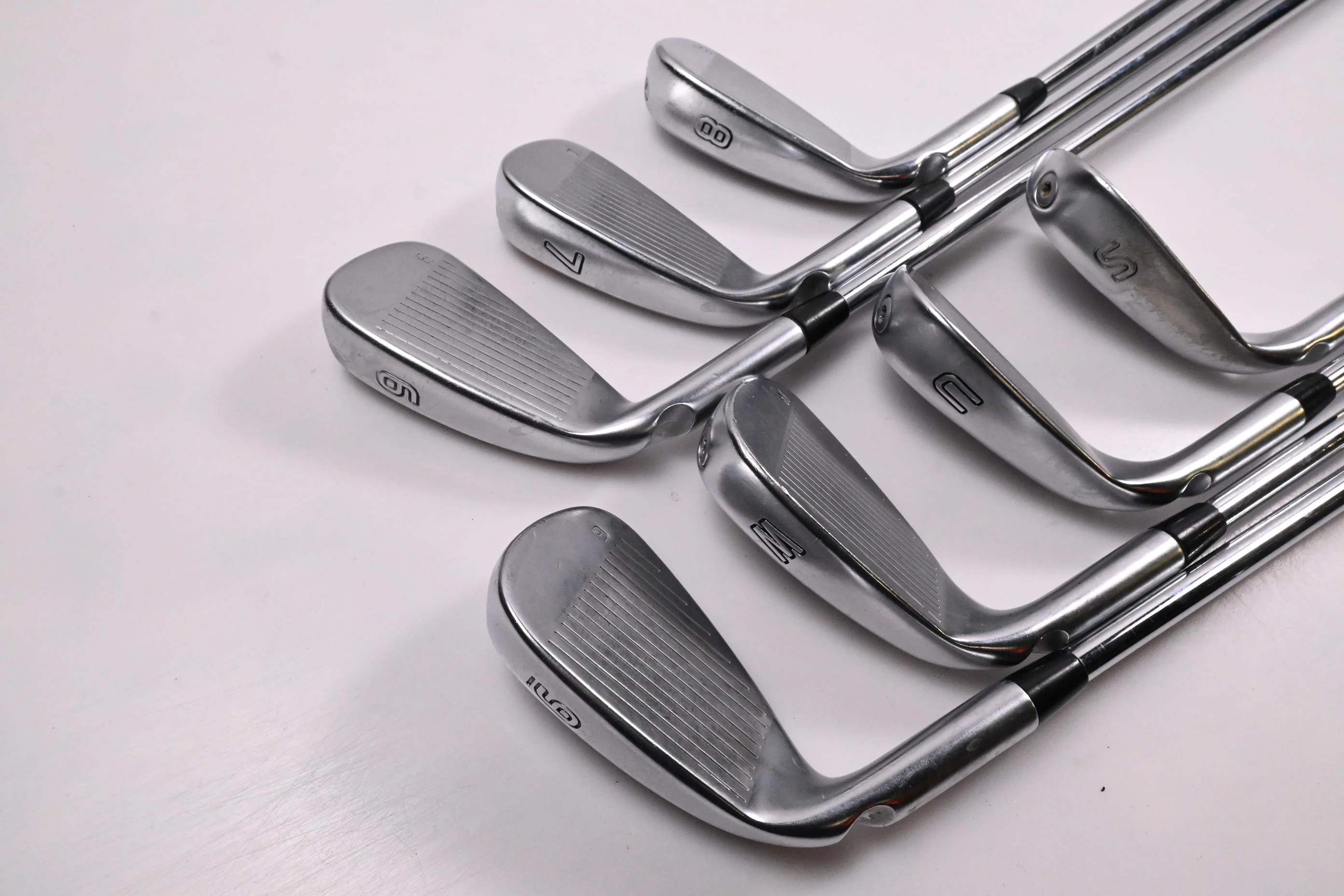 Ping G425 Irons / 6-PW+GW+SW / Green Dot / Regular Flex Project X LZ 110 Shafts - Image 4