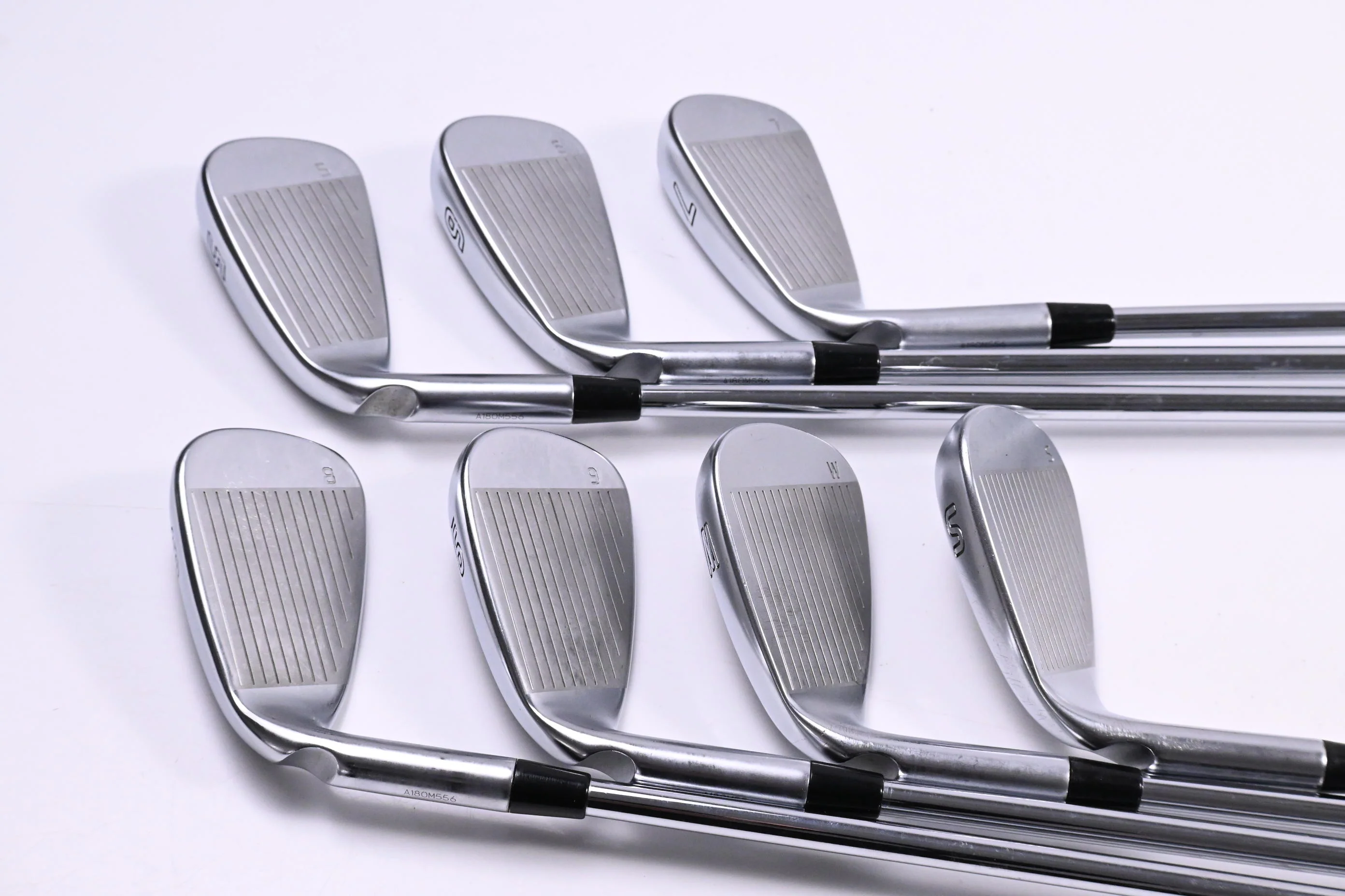 Ping G425 Irons / 5-PW+SW / White Dot / Regular Flex Ping AWT 2.0 Shafts - Image 3