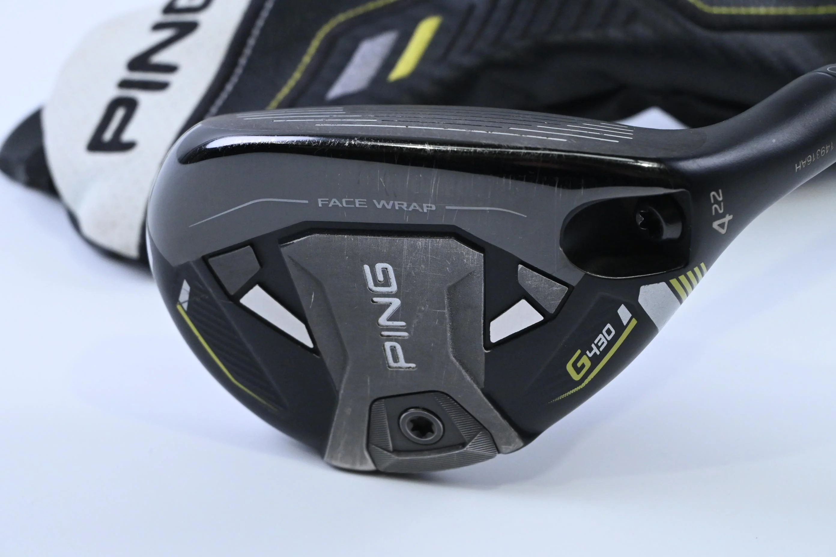 Ping G430 #4 Hybrid / 22 Degree / Stiff Flex Ping Tour 2.0 Black 90 Shaft - Image 2
