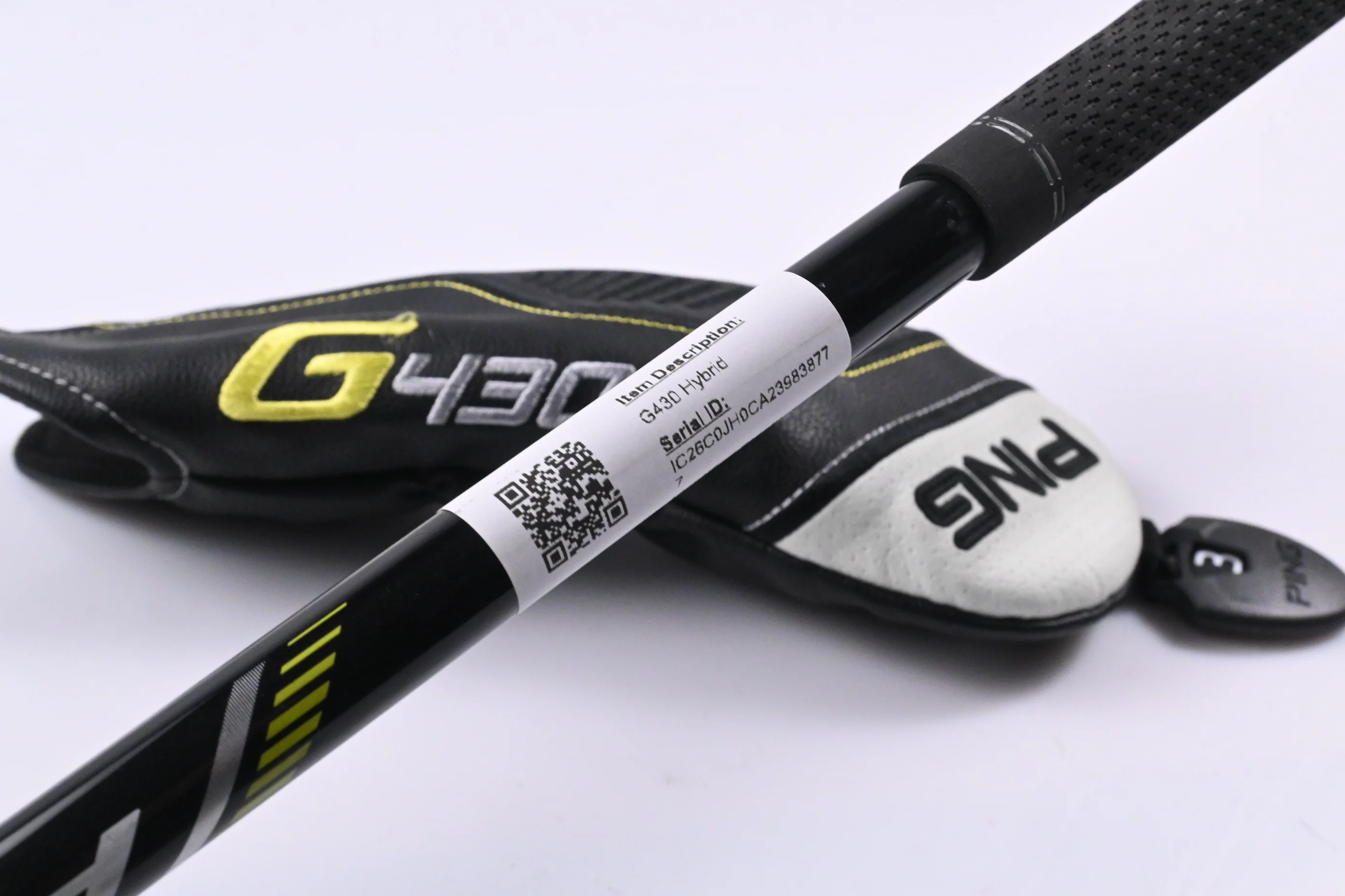 Ping G430 #3 Hybrid / 19 Degree / Stiff Flex Ping Alta CB Black 70 Shaft - Image 7