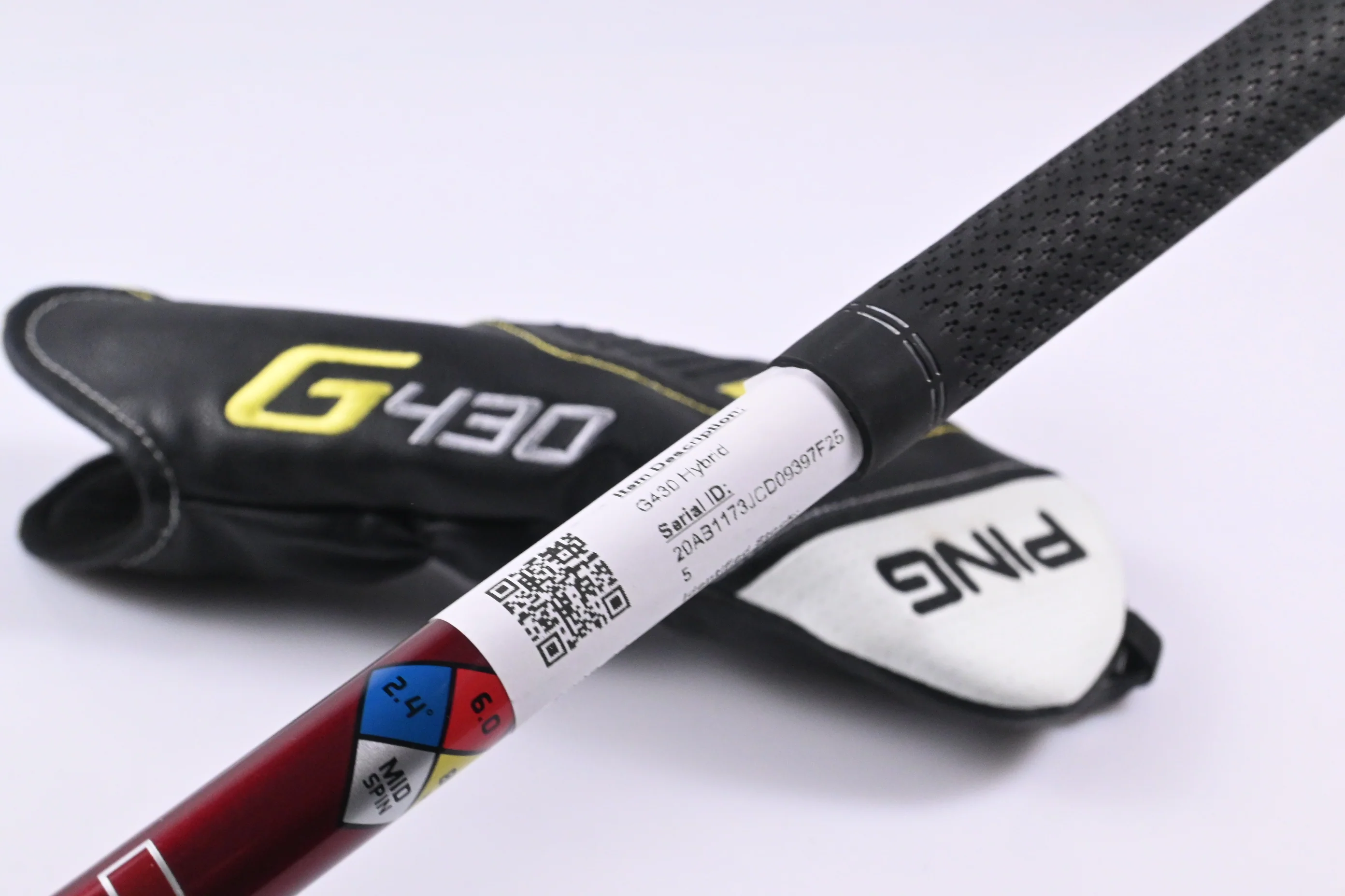 Ping G430 #3 Hybrid / 19 Degree / Stiff Flex HZRDUS Smoke Red RDX 80 Shaft - Image 7
