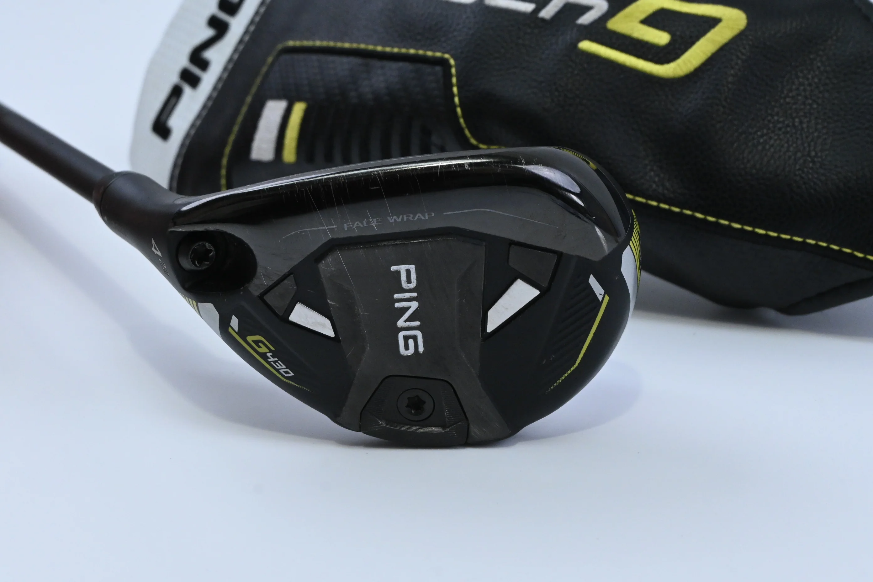 Left Hand Ping G430 #4 Hybrid / 22 Degree / Regular Flex Ping Alta CB Black 70 - Image 2