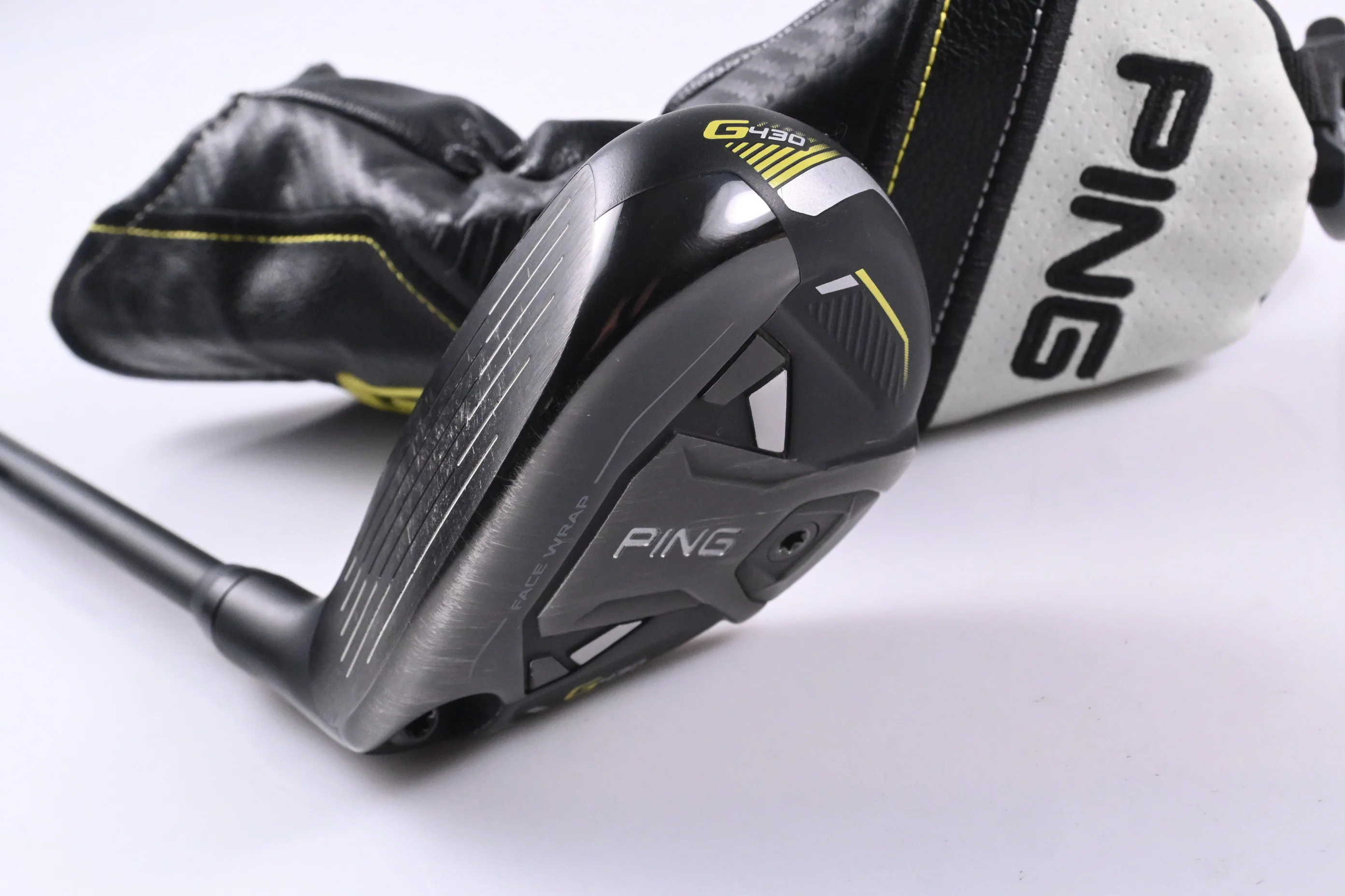 Left Hand Ping G430 #4 Hybrid / 22 Degree / Regular Flex Ping ALTA CB Black 70