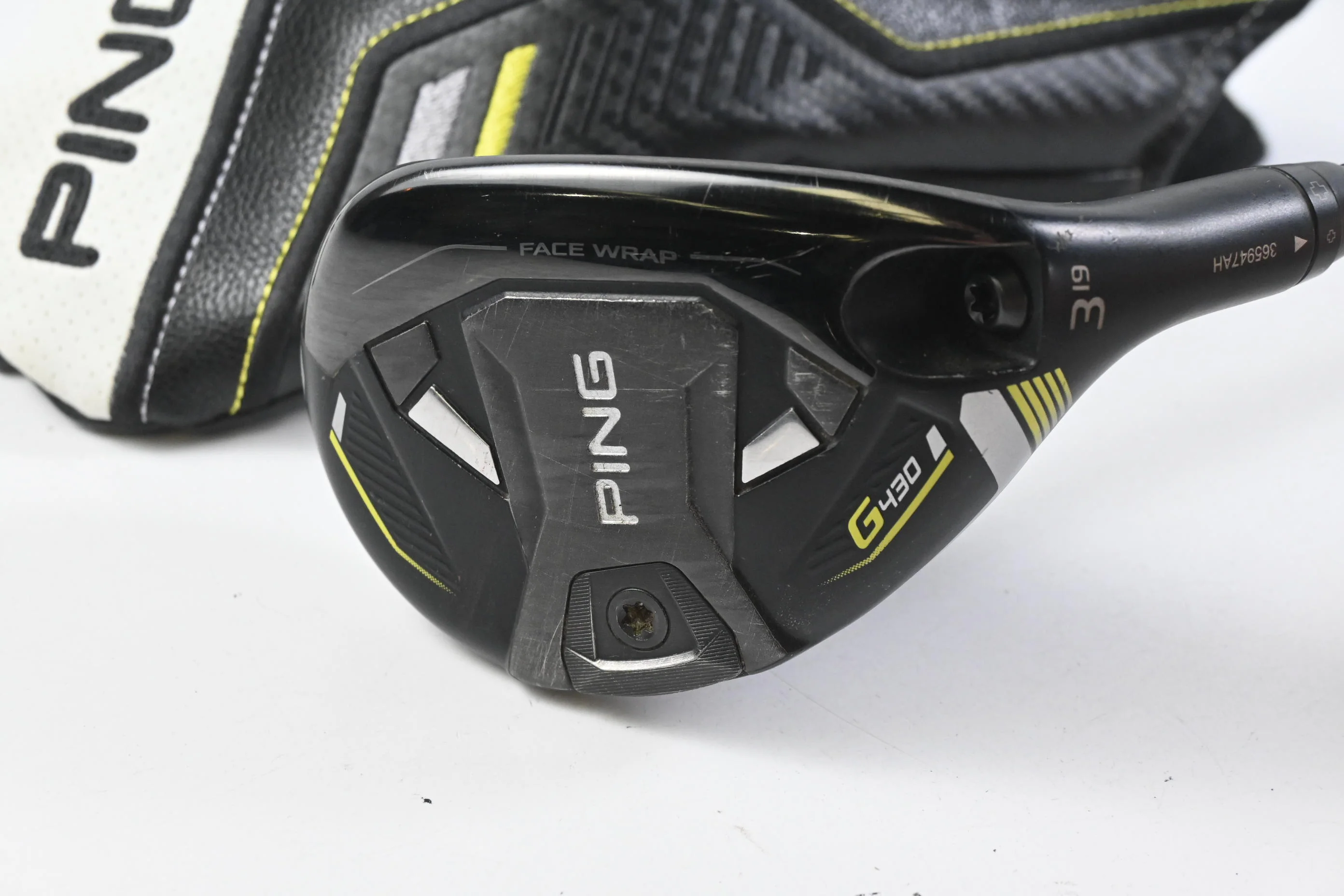 Ping G430 #3 Hybrid / 19 Degree / Stiff Flex HZRDUS Smoke Red RDX 80 Shaft - Image 2