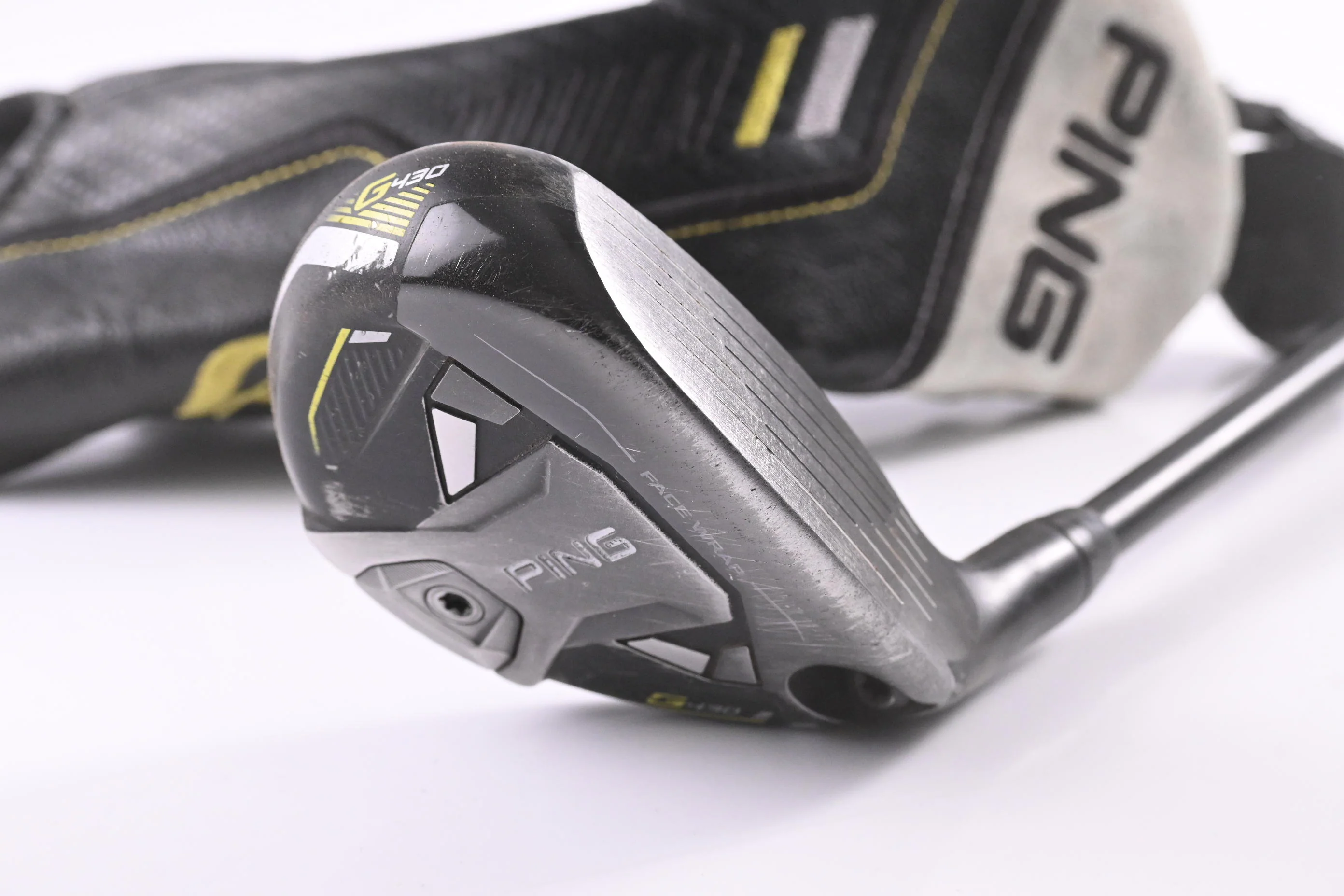 Ping G430 #4 Hybrid / 22 Degree / Stiff Flex Ping Alta CB Black 70 Shaft