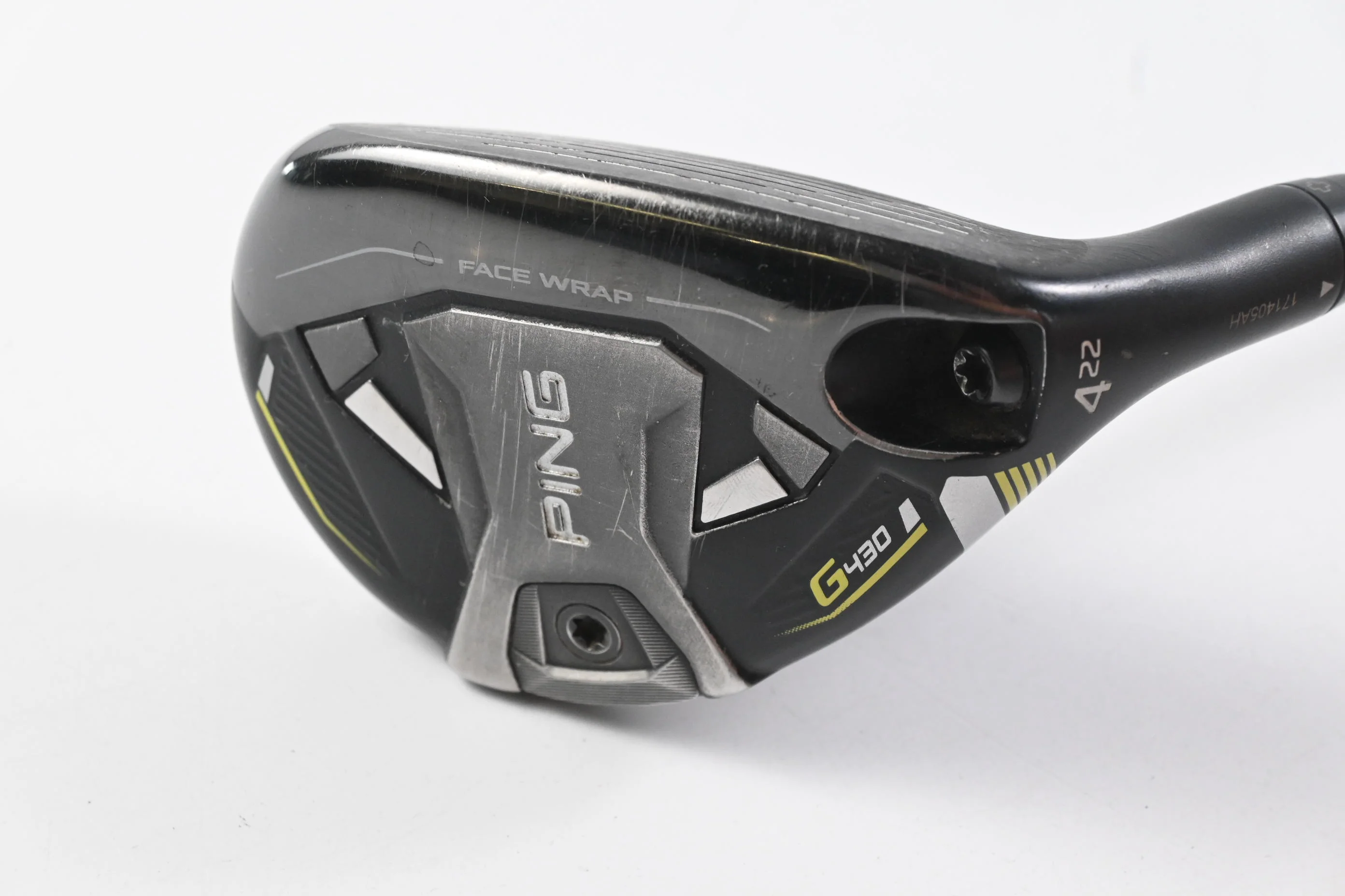 Ping G430 #4 Hybrid / 22 Degree / Stiff Flex Ping Alta CB Black 70 Shaft - Image 2